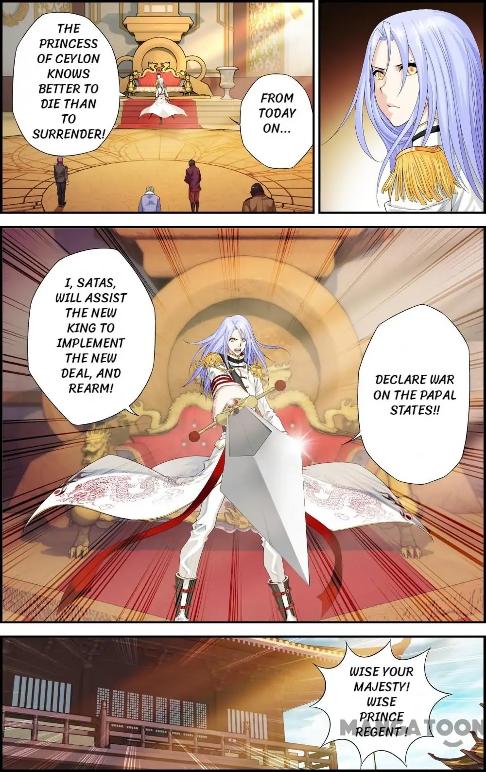 Flaming Heaven: The Dragon Returns Chapter 3 - Page 2