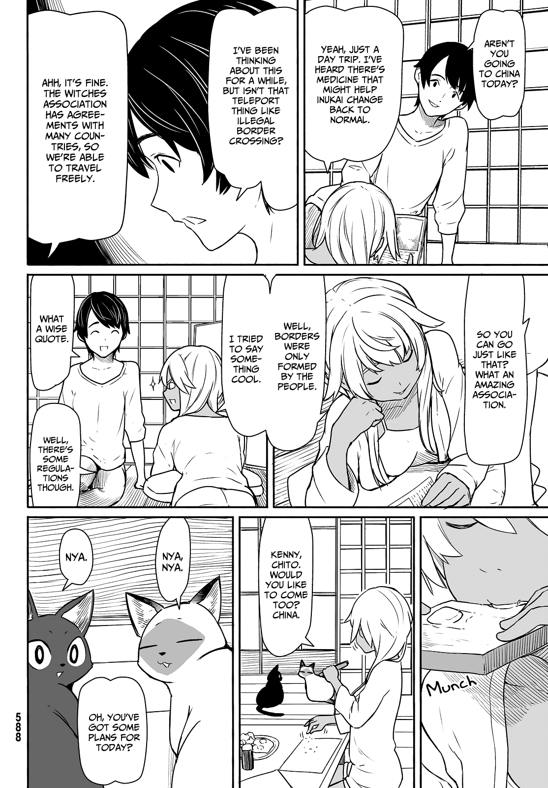 Flying Witch Chapter 33 - Page 8