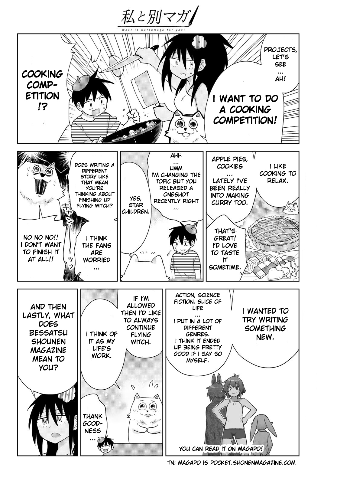 Flying Witch Chapter 53.5 - Page 7