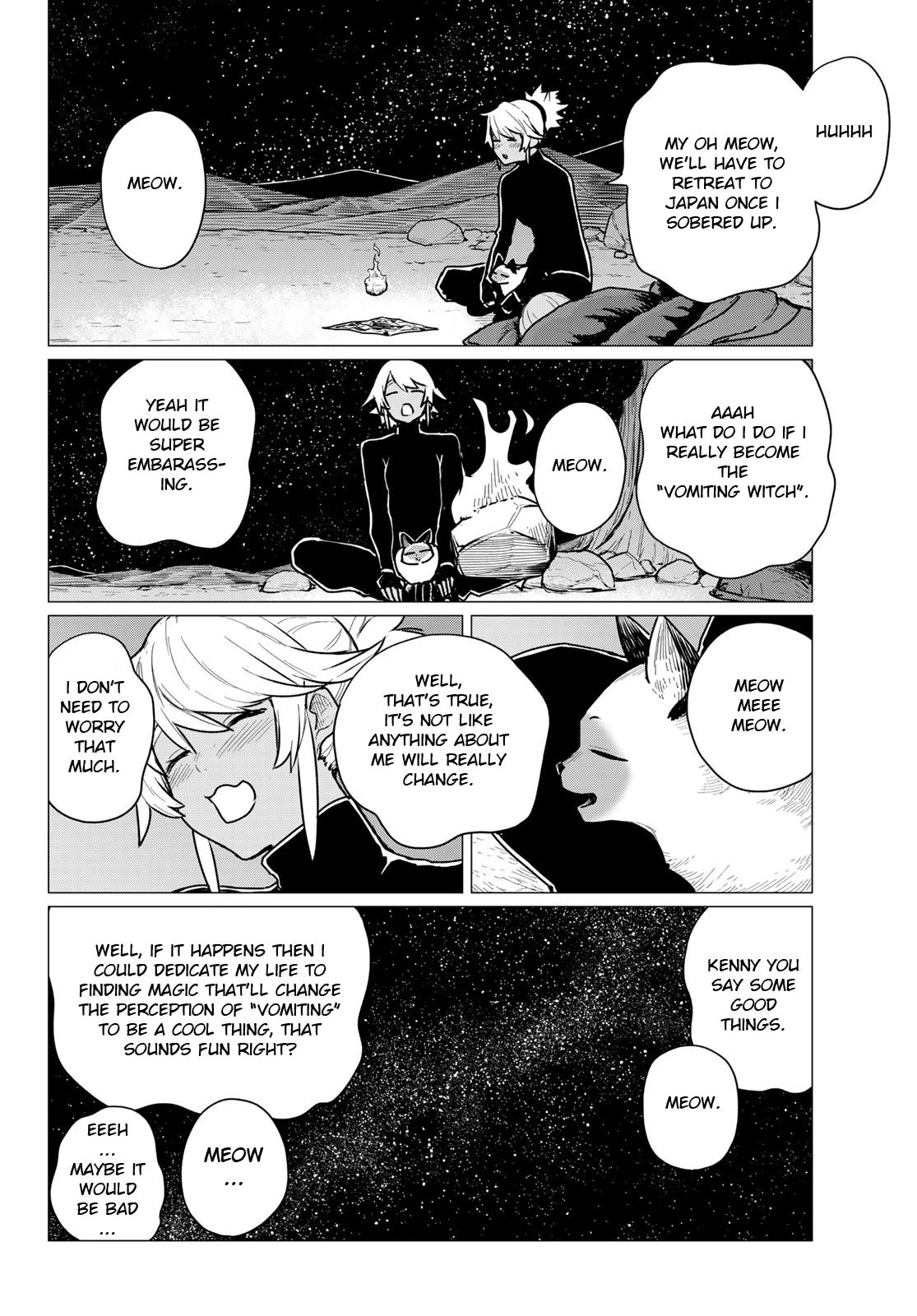 Flying Witch Chapter 70 - Page 4