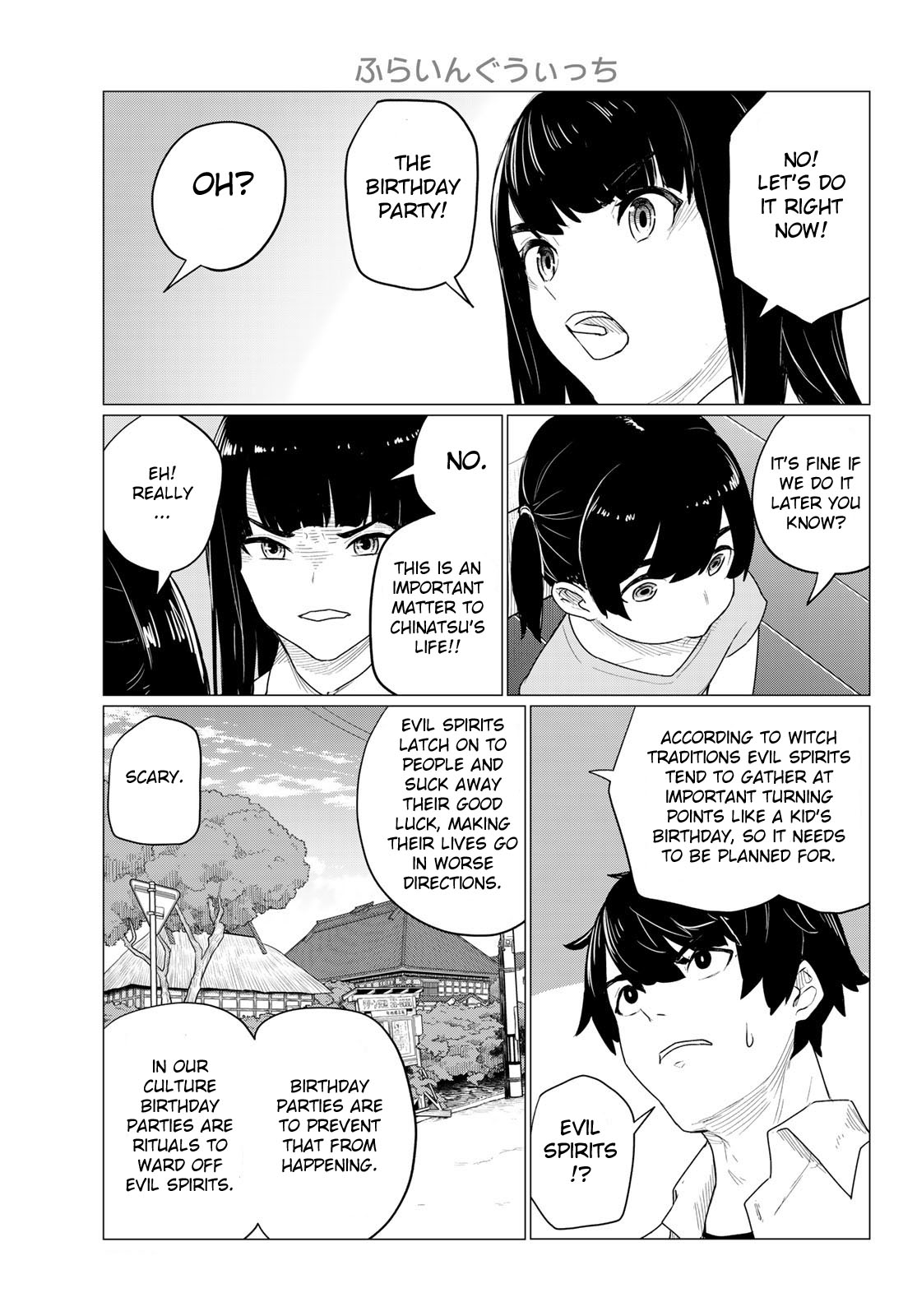 Flying Witch Chapter 74 - Page 9