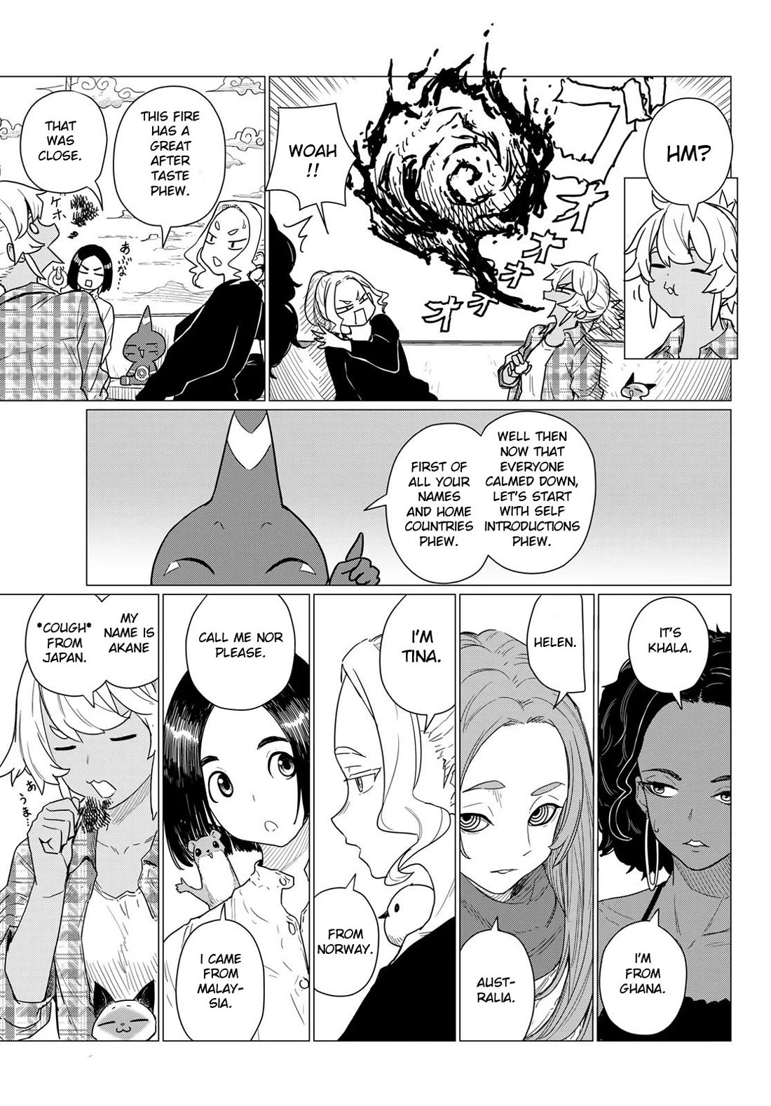 Flying Witch Chapter 82 - Page 3