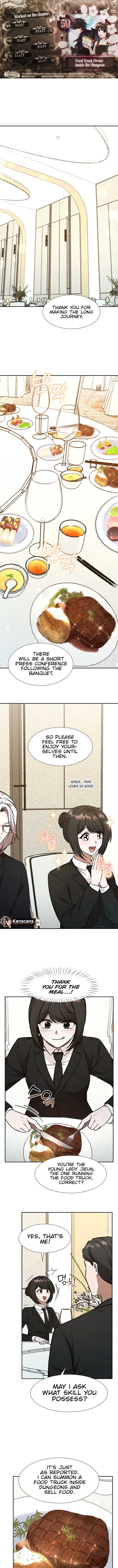 Food Truck Owner Inside the Dungeon Chapter 59 - Page 0