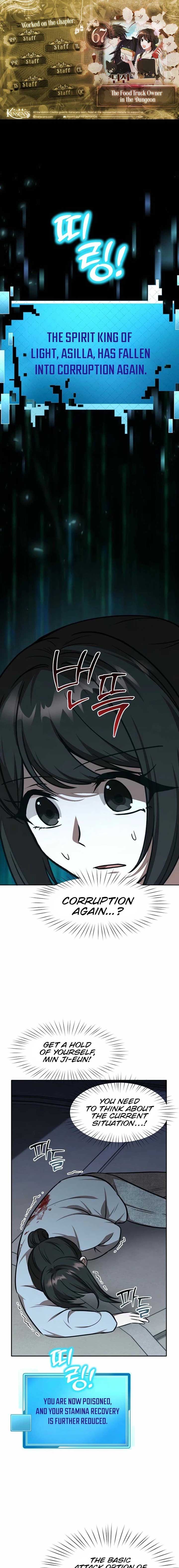 Food Truck Owner Inside the Dungeon Chapter 67 - Page 1