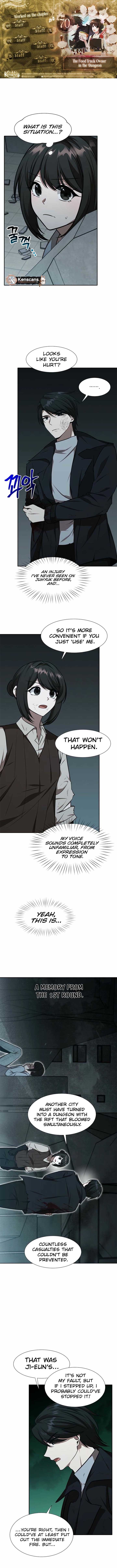 Food Truck Owner Inside the Dungeon Chapter 70 - Page 1