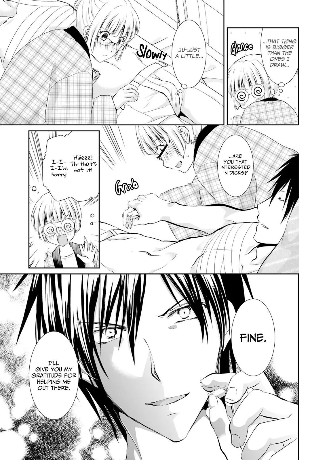 Forced to Live with a Wolf-Like Yakuza!? I’m Not to Be Erotically Eaten! Chapter 1 - Page 13