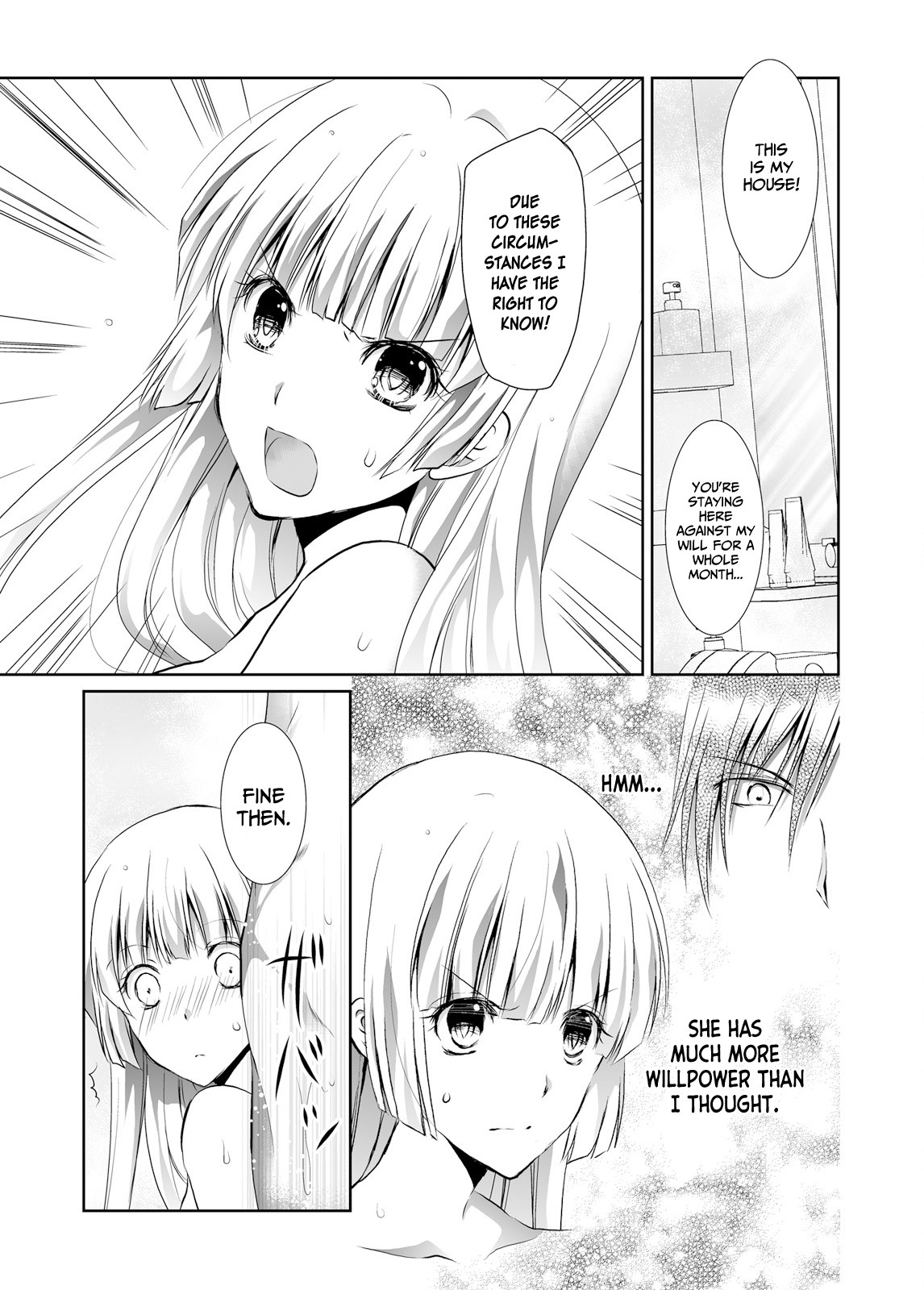 Forced to Live with a Wolf-Like Yakuza!? I’m Not to Be Erotically Eaten! Chapter 4 - Page 7