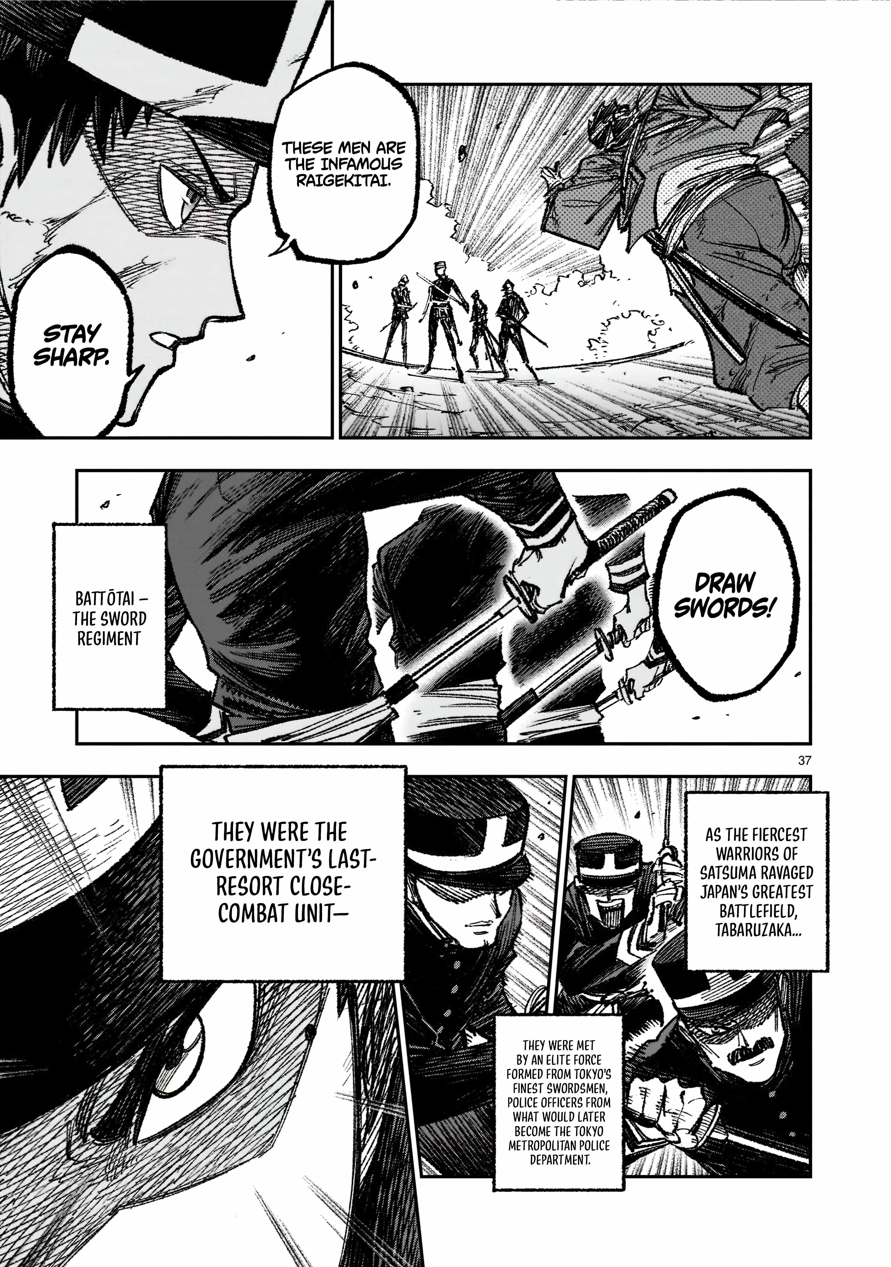 Forlorn Hope: War Chronicles of the Metropolitan Police Department Drawn Sword Squad Chapter 1.2 - Page 21