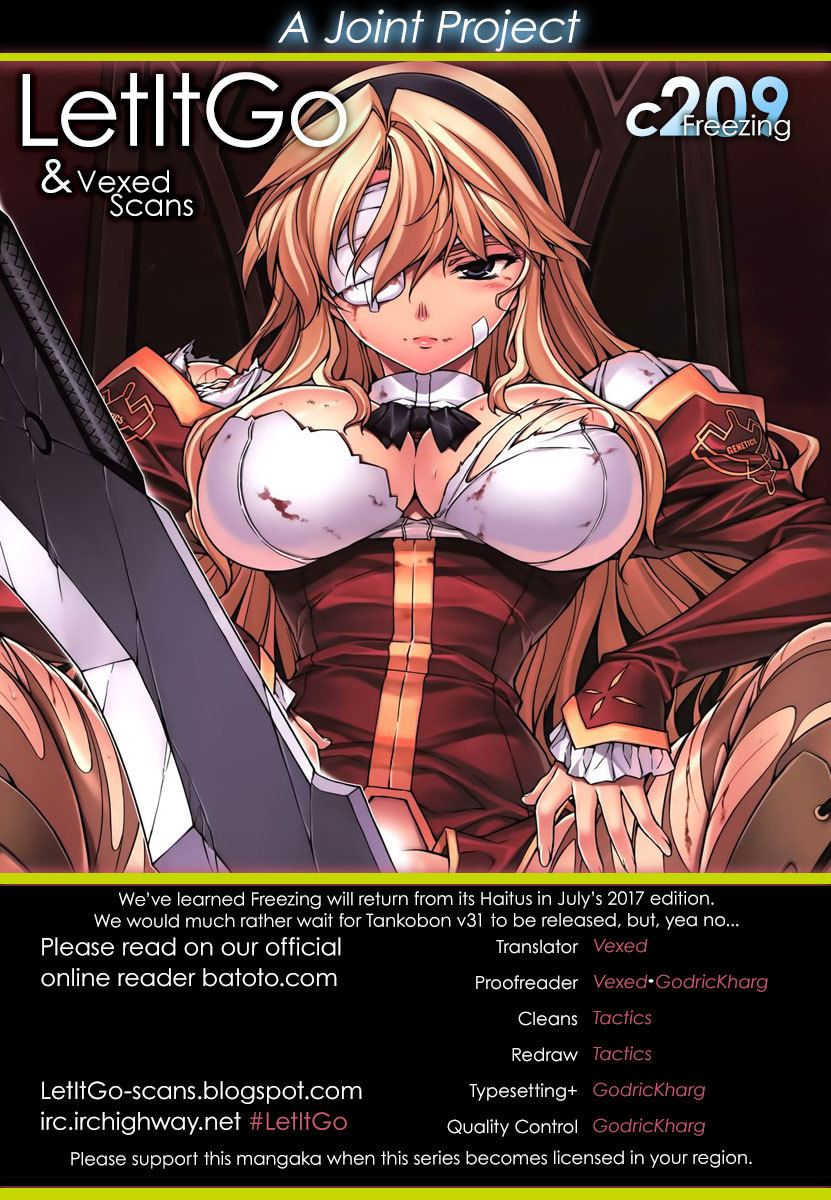 Freezing Chapter 209 - Page 1