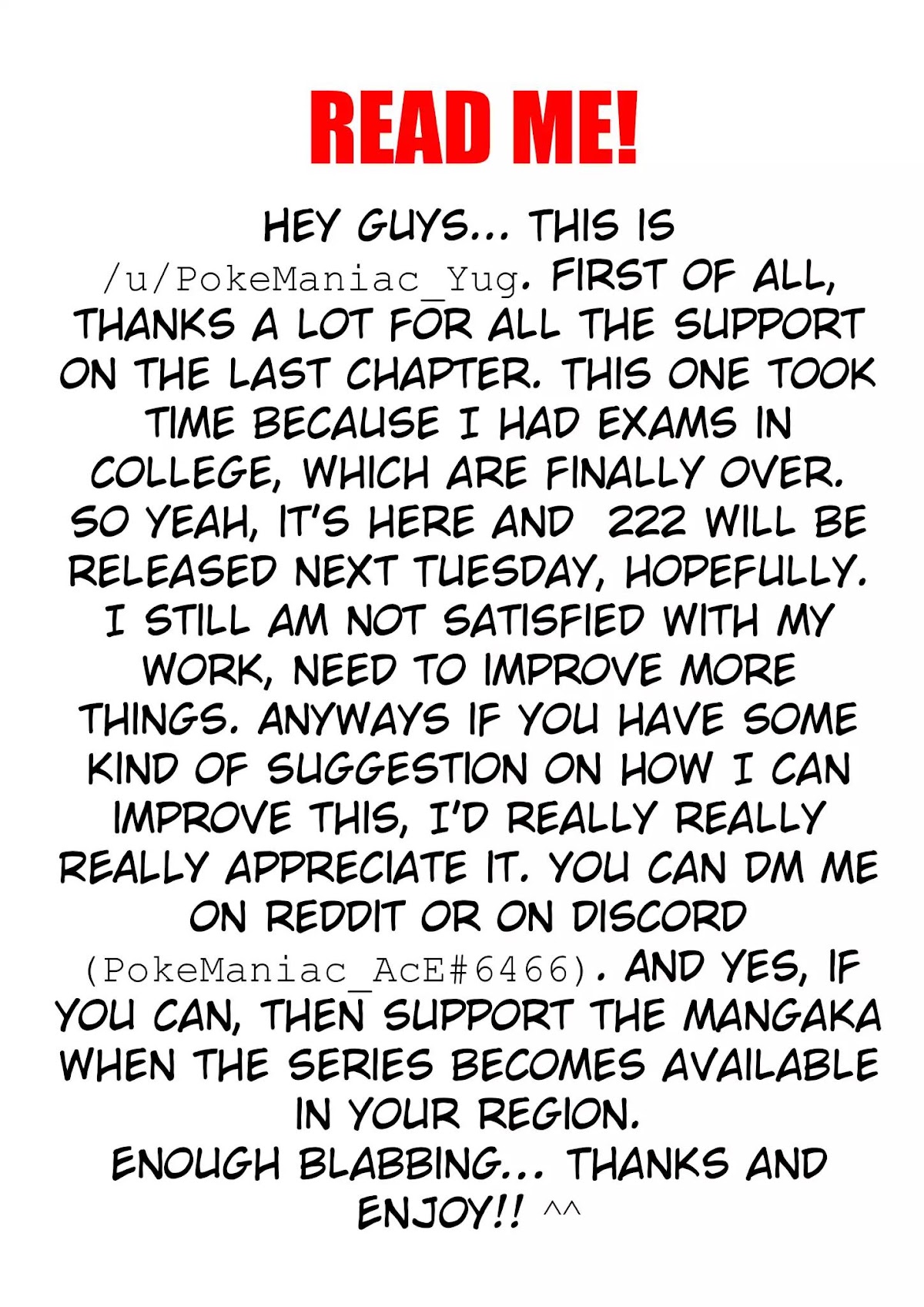 Freezing Chapter 221 - Page 1