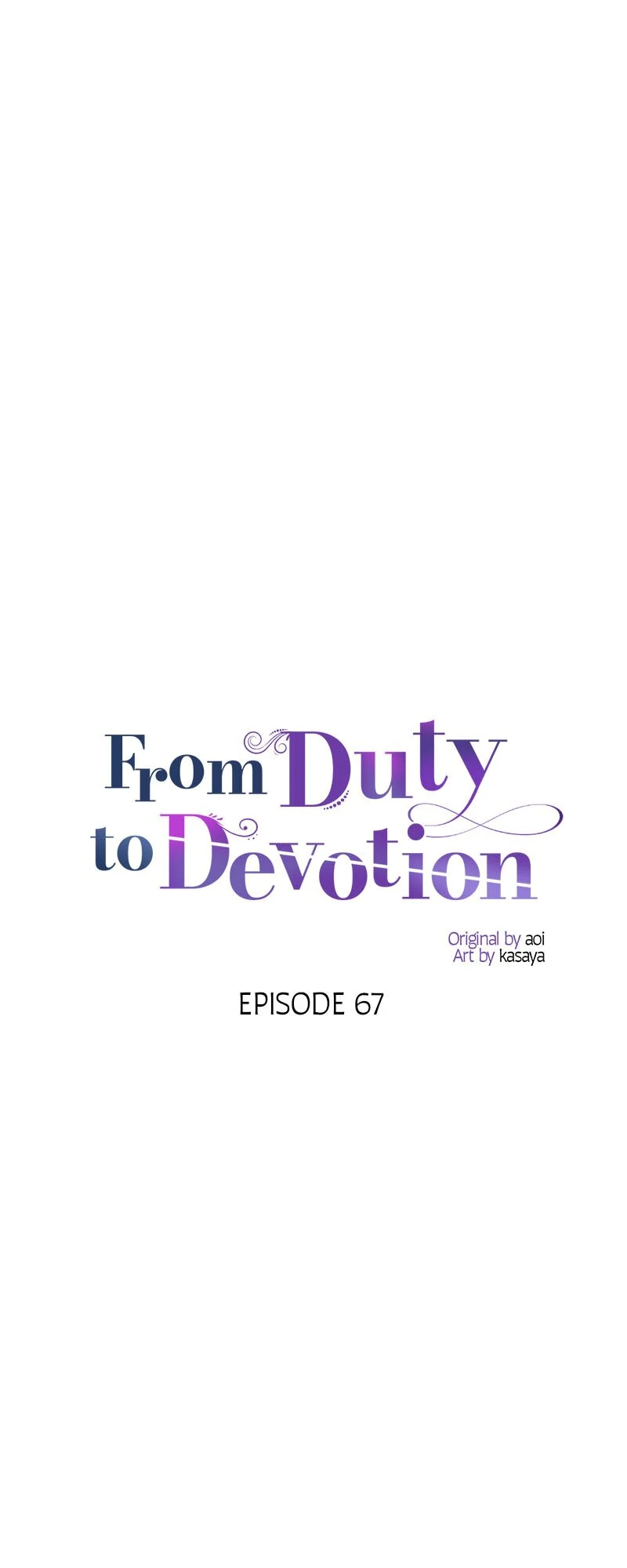 From Duty to Devotion Chapter 67 - Page 1