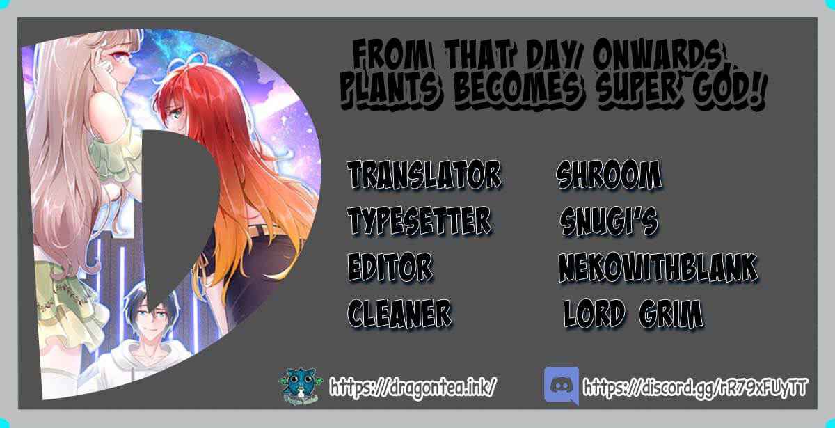 From That Day Onwards, Plants Becomes Super God! Chapter 3 - Page 1
