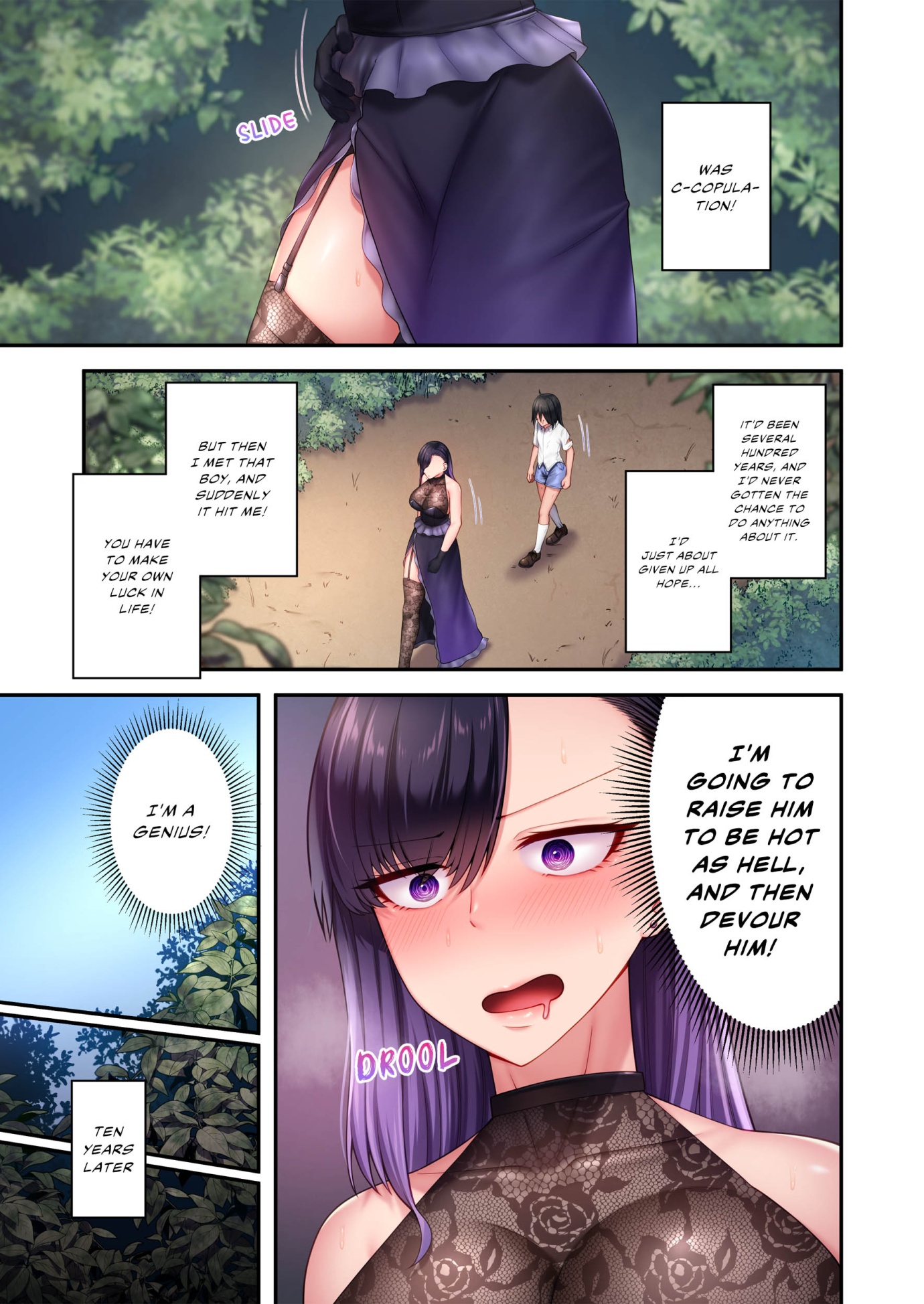 Fuck Buddy Witch: Sex Lessons by the Man She Raised Chapter 1 - Page 4