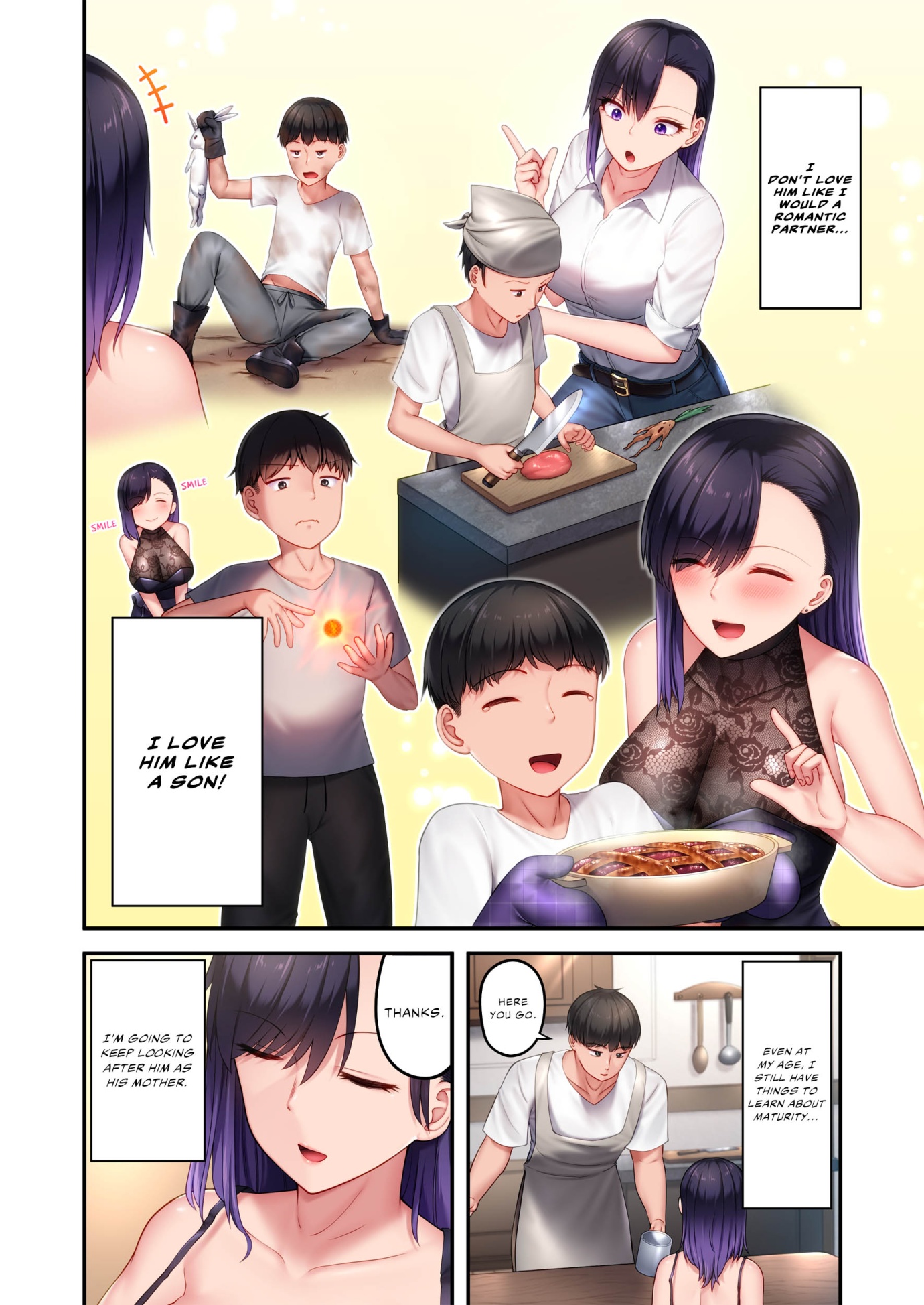 Fuck Buddy Witch: Sex Lessons by the Man She Raised Chapter 1 - Page 7