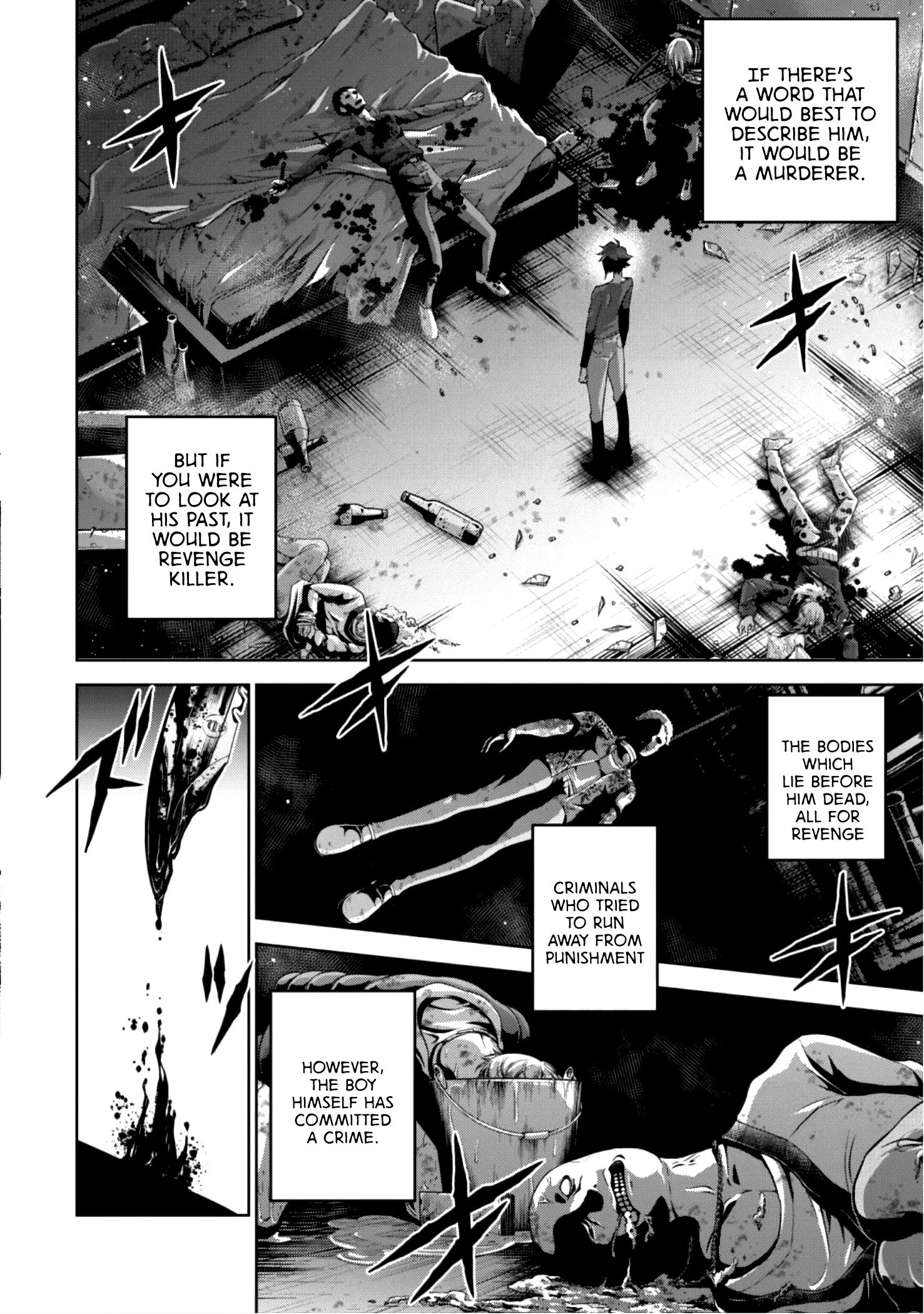 Fukushuu Kansuisha no Jinsei Nishuume Isekaitan Chapter 1 - Page 4