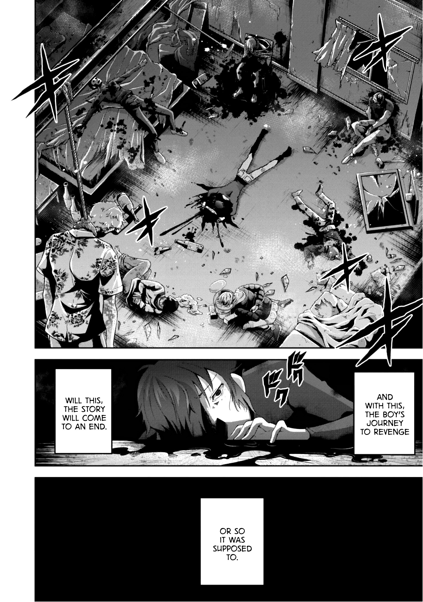 Fukushuu Kansuisha no Jinsei Nishuume Isekaitan Chapter 1 - Page 8