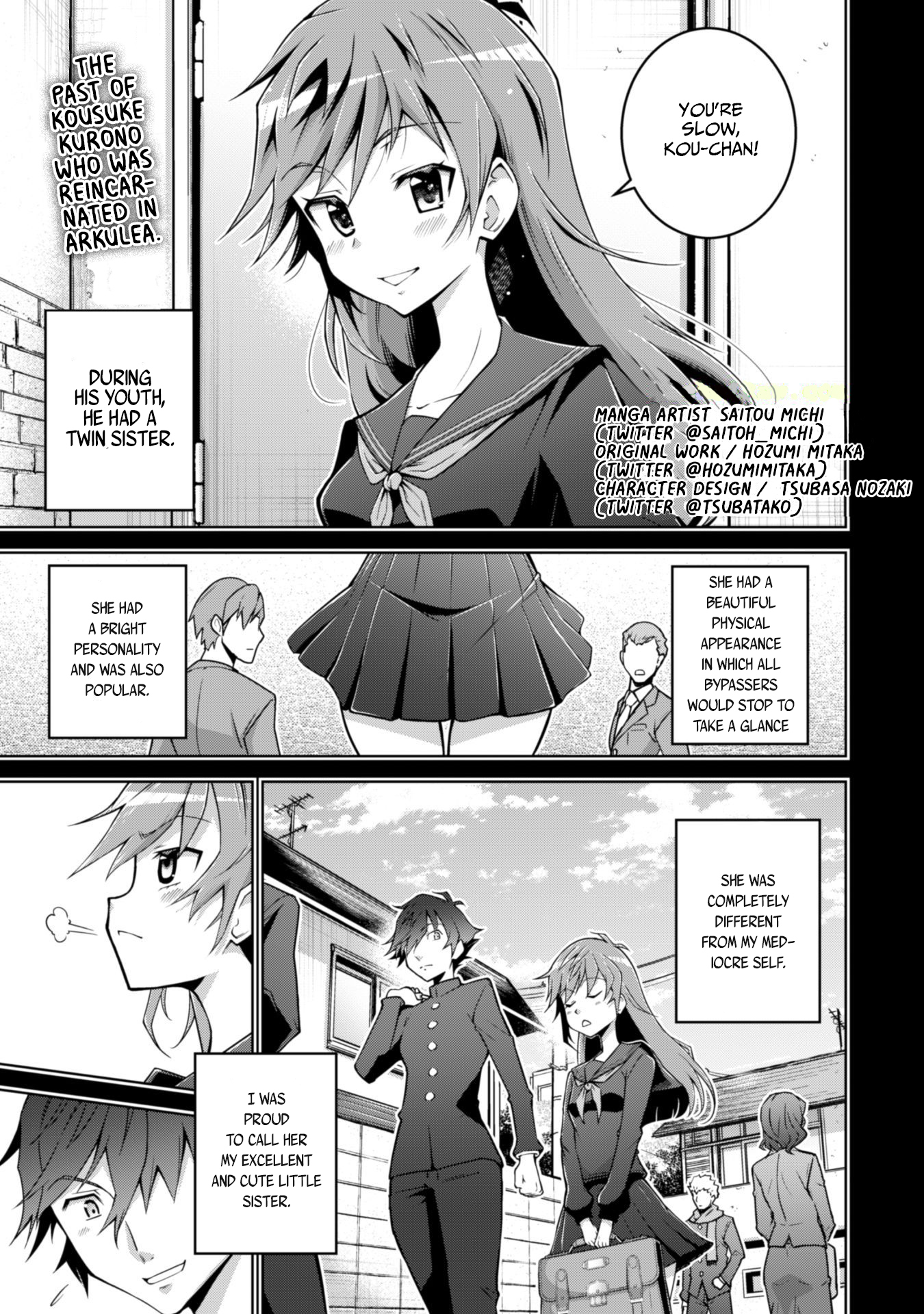 Fukushuu Kansuisha no Jinsei Nishuume Isekaitan Chapter 2 - Page 1