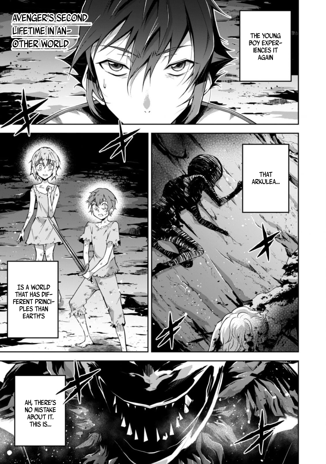 Fukushuu Kansuisha no Jinsei Nishuume Isekaitan Chapter 5 - Page 1
