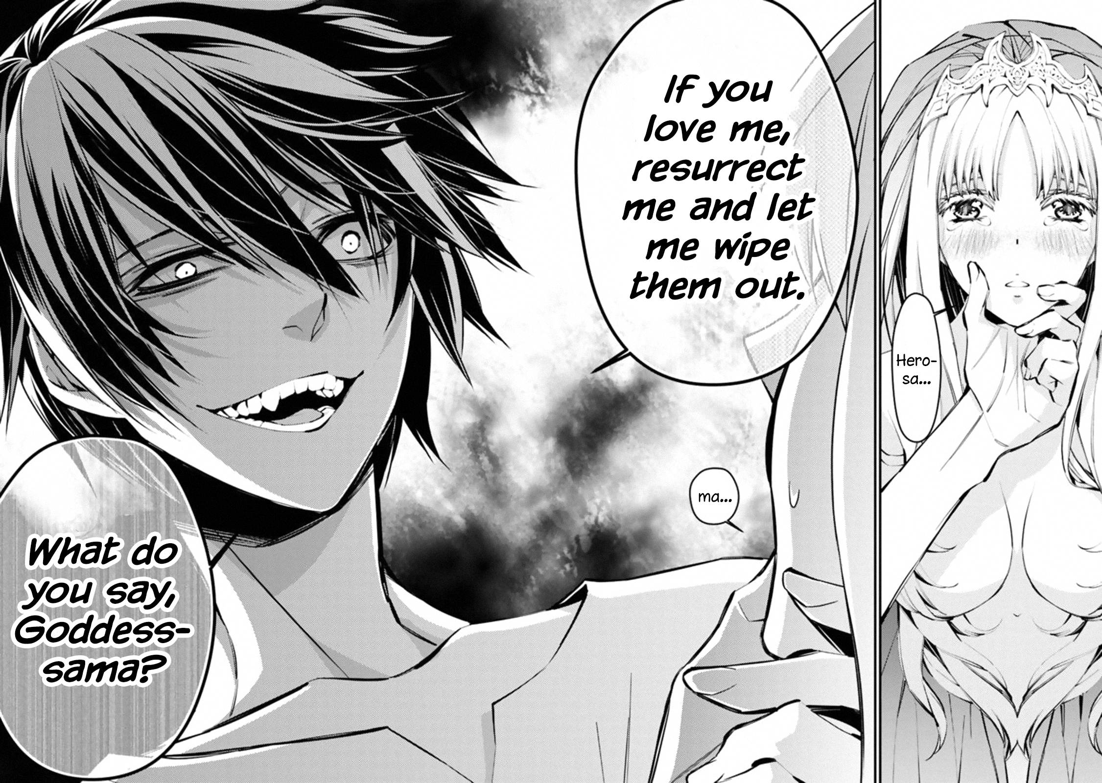 Fukushuu o Koinegau Saikyou Yuusha wa, Yami no Chikara de Senmetsu Musou Suru Chapter 1 - Page 6
