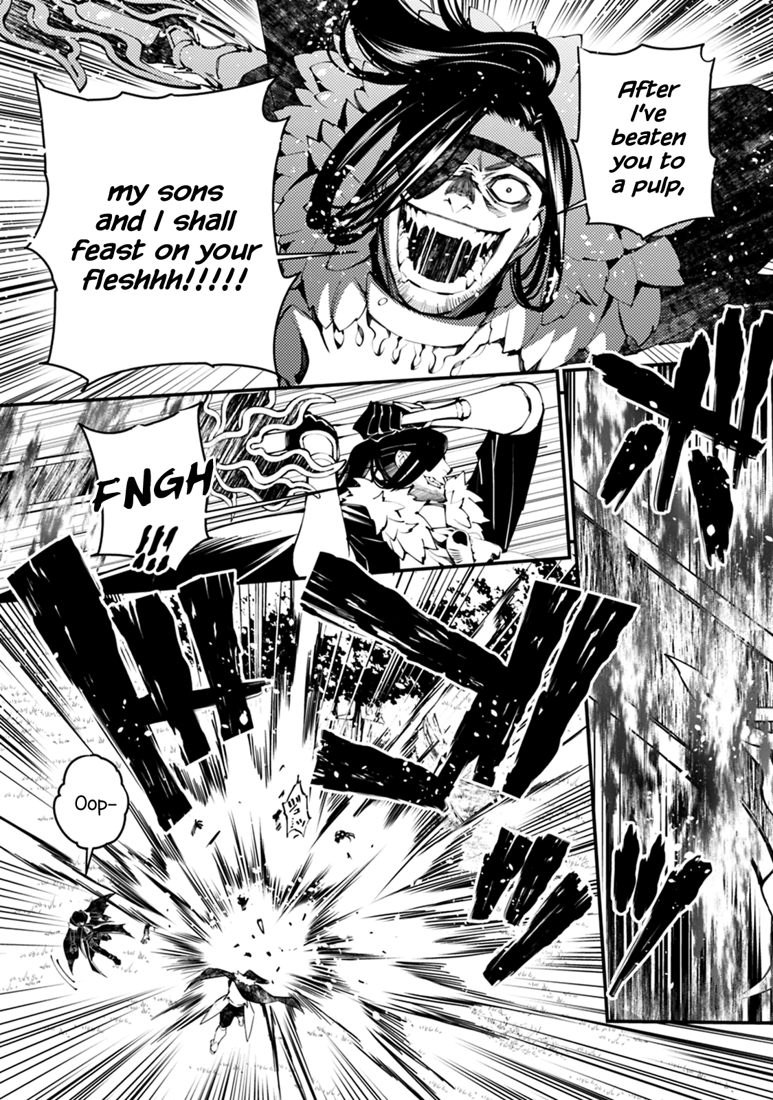 Fukushuu o Koinegau Saikyou Yuusha wa, Yami no Chikara de Senmetsu Musou Suru Chapter 10 - Page 2