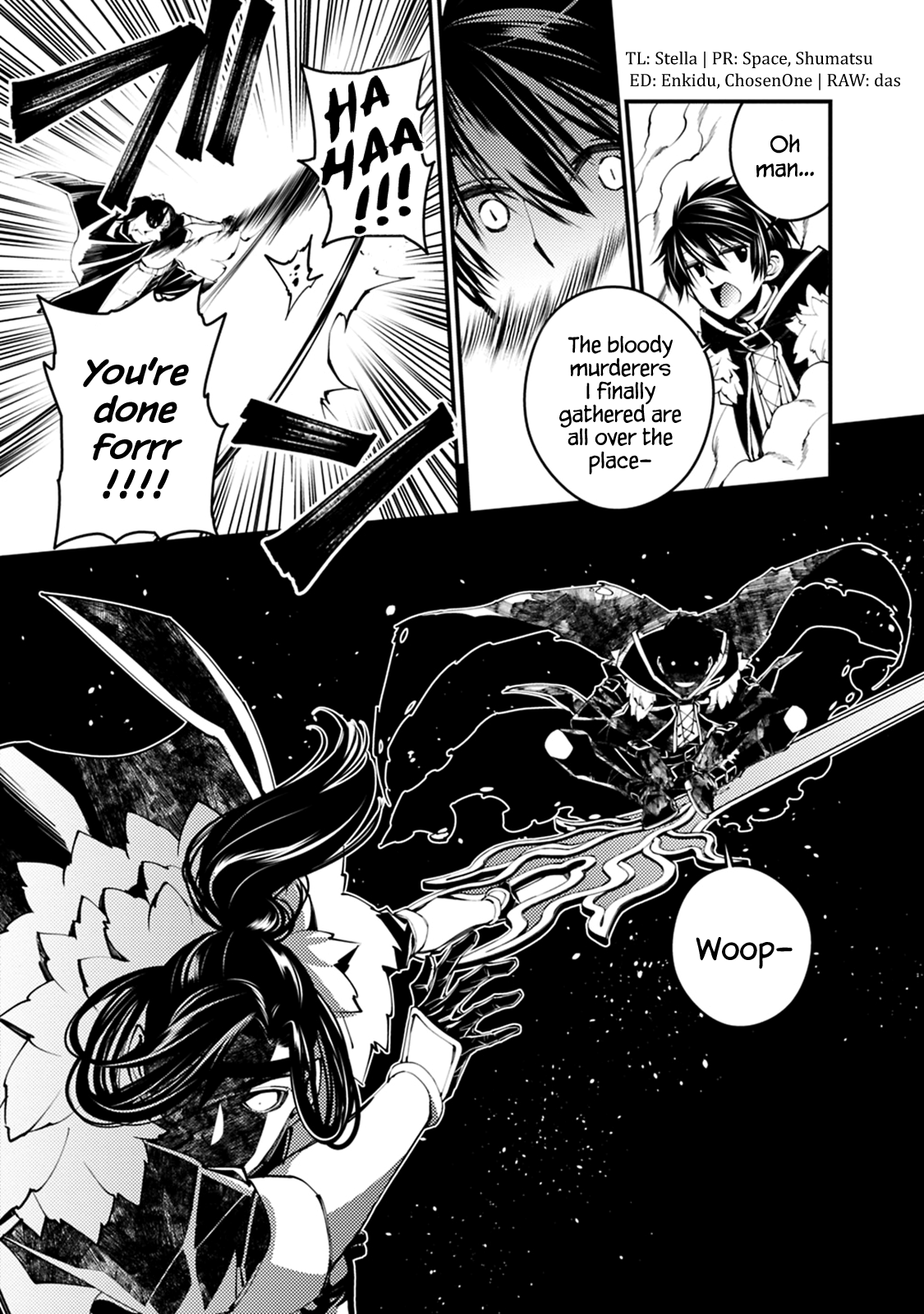 Fukushuu o Koinegau Saikyou Yuusha wa, Yami no Chikara de Senmetsu Musou Suru Chapter 10 - Page 3