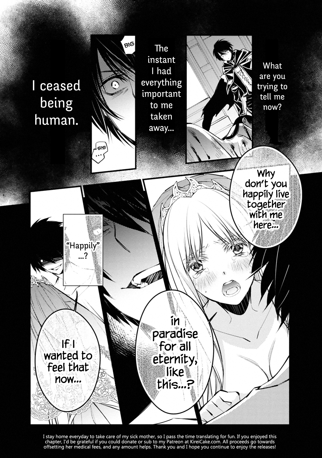 Fukushuu o Koinegau Saikyou Yuusha wa, Yami no Chikara de Senmetsu Musou Suru Chapter 2.1 - Page 9