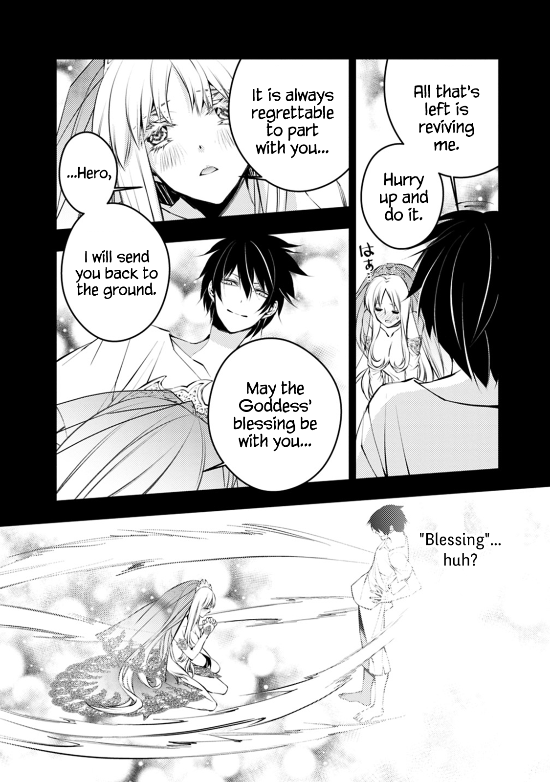 Fukushuu o Koinegau Saikyou Yuusha wa, Yami no Chikara de Senmetsu Musou Suru Chapter 2.2 - Page 4
