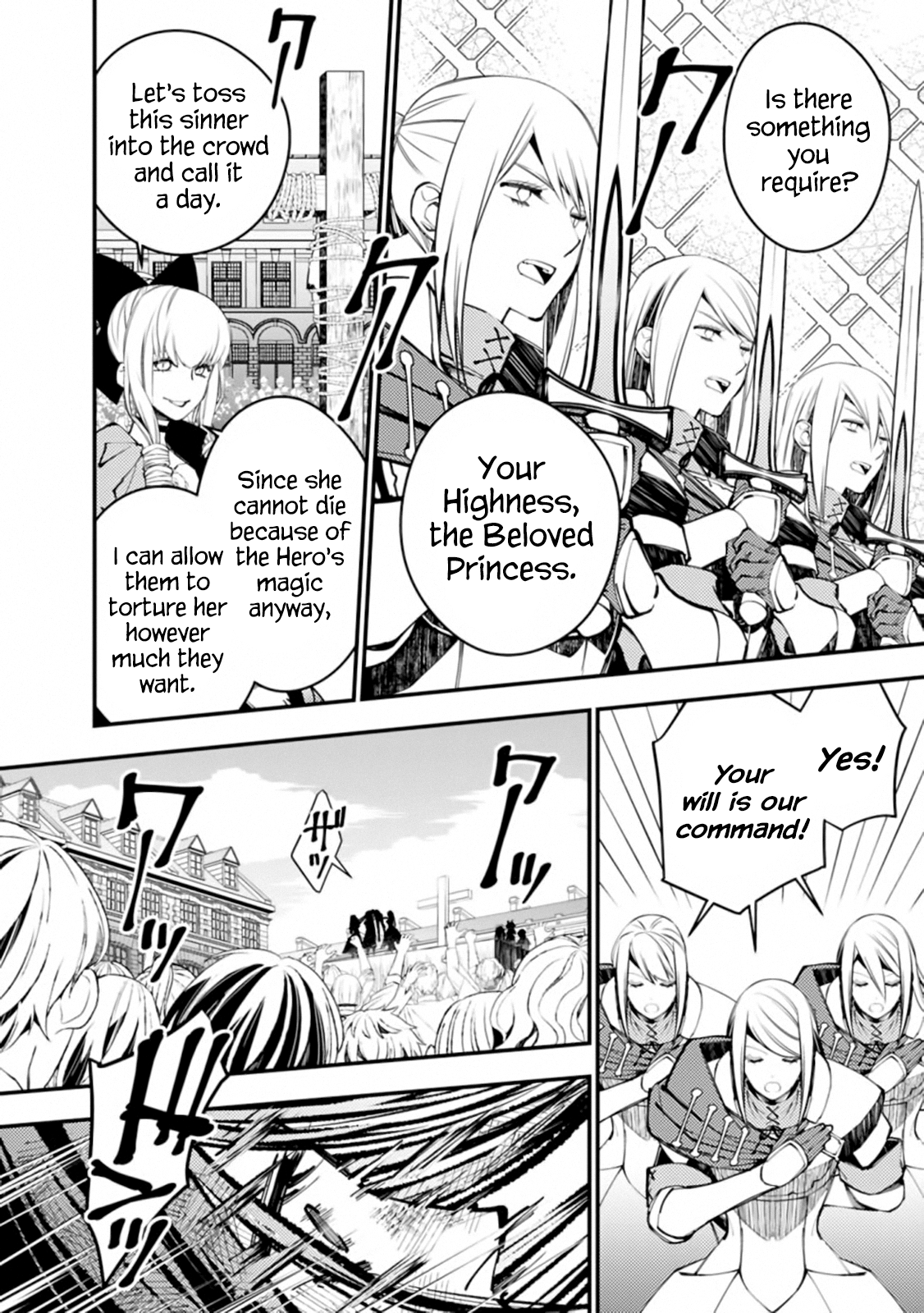 Fukushuu o Koinegau Saikyou Yuusha wa, Yami no Chikara de Senmetsu Musou Suru Chapter 28 - Page 14