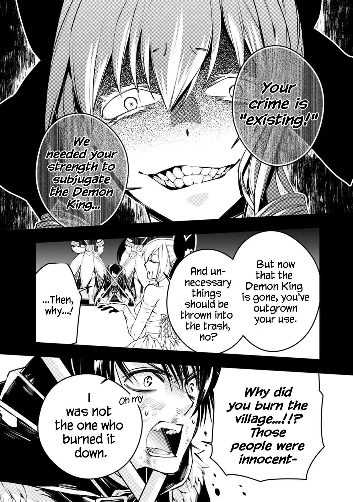 Fukushuu o Koinegau Saikyou Yuusha wa, Yami no Chikara de Senmetsu Musou Suru Chapter 3.4 - Page 6