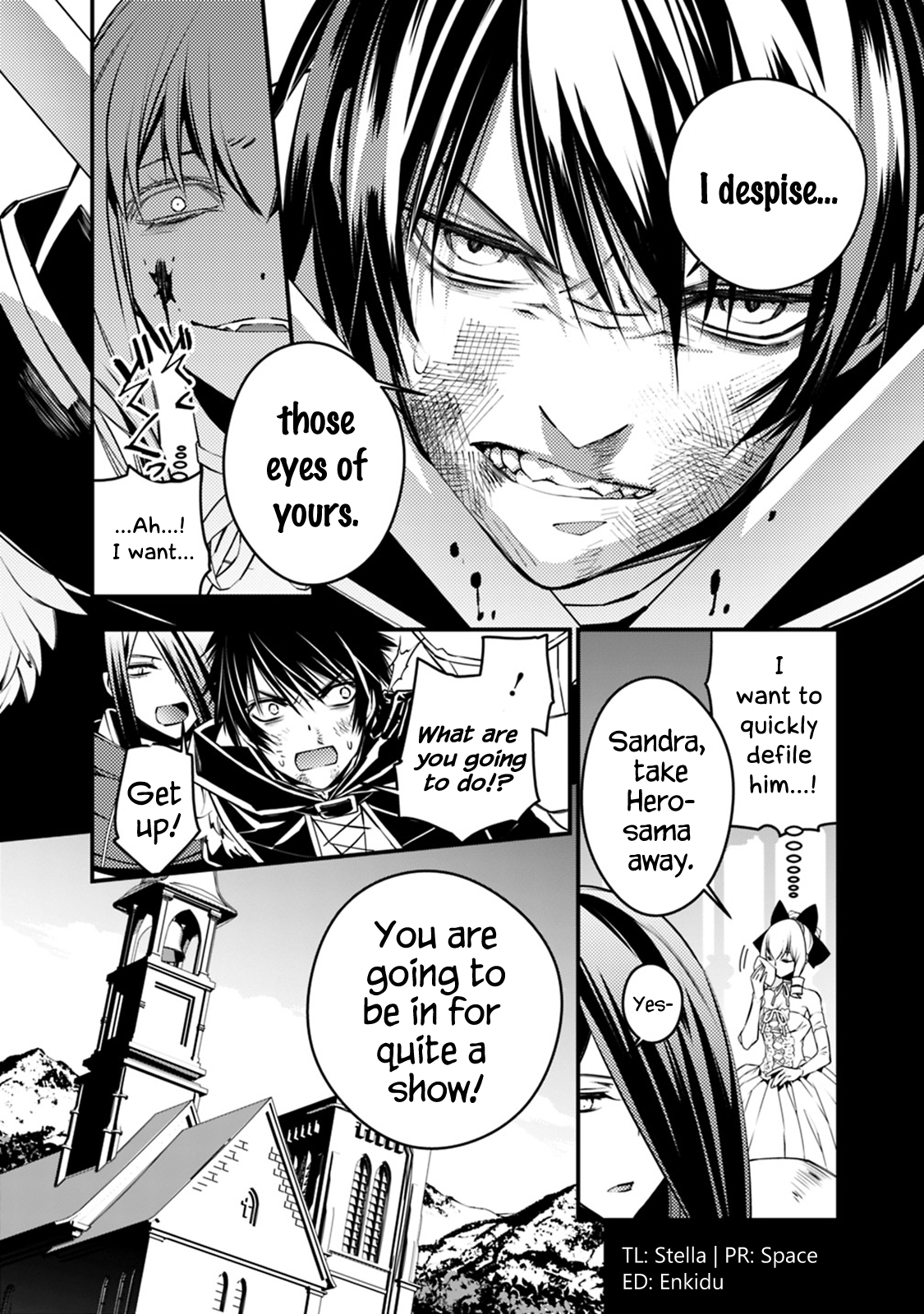 Fukushuu o Koinegau Saikyou Yuusha wa, Yami no Chikara de Senmetsu Musou Suru Chapter 3.4 - Page 8