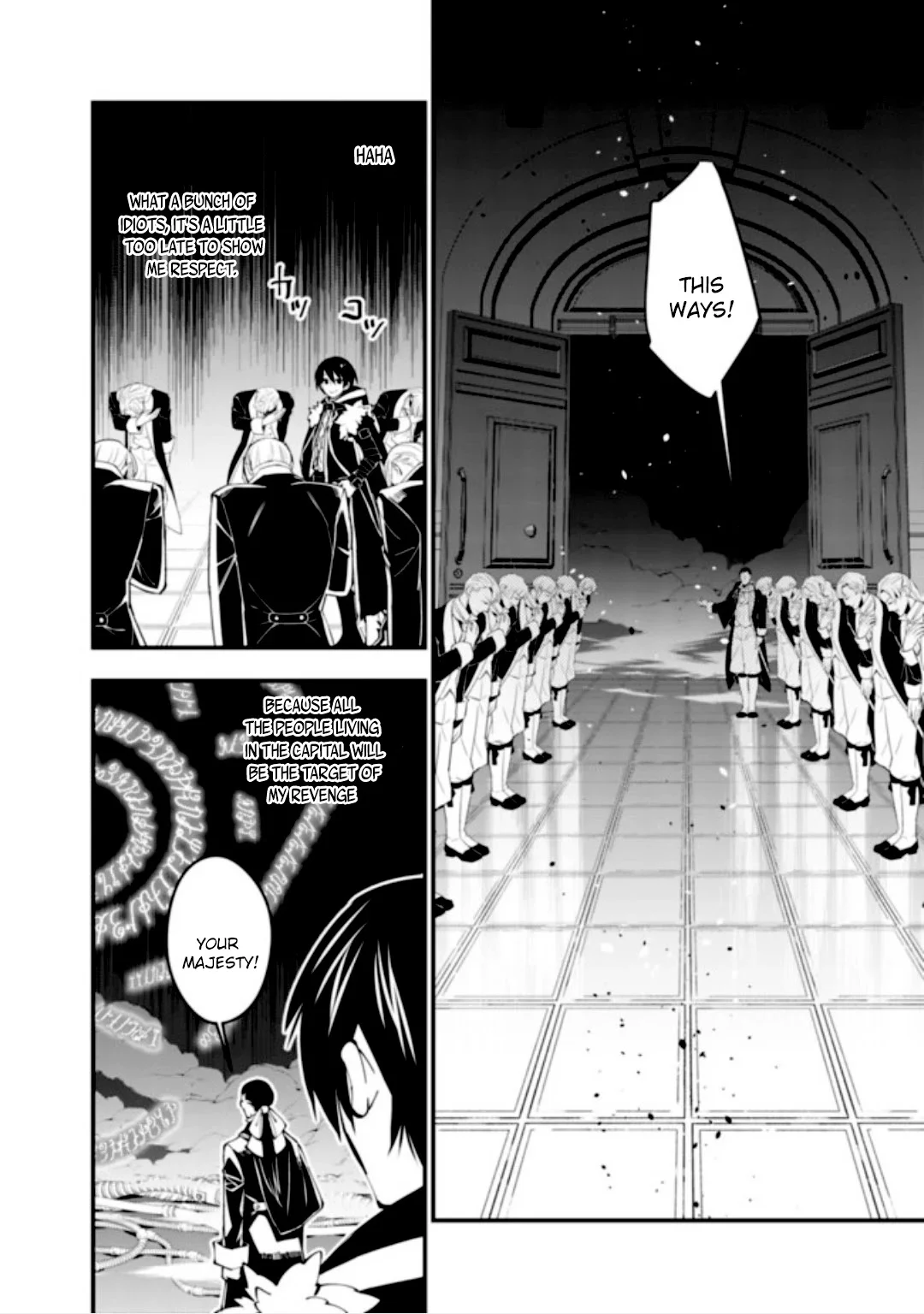 Fukushuu o Koinegau Saikyou Yuusha wa, Yami no Chikara de Senmetsu Musou Suru Chapter 35 - Page 2