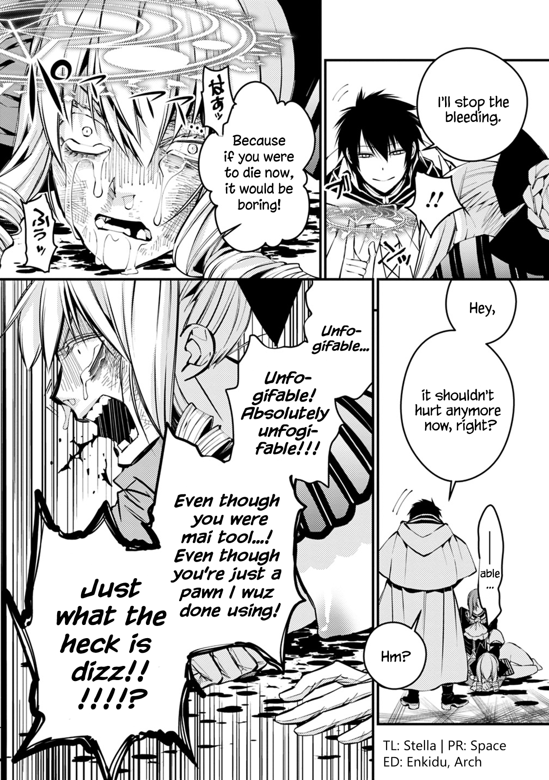 Fukushuu o Koinegau Saikyou Yuusha wa, Yami no Chikara de Senmetsu Musou Suru Chapter 4.1 - Page 6