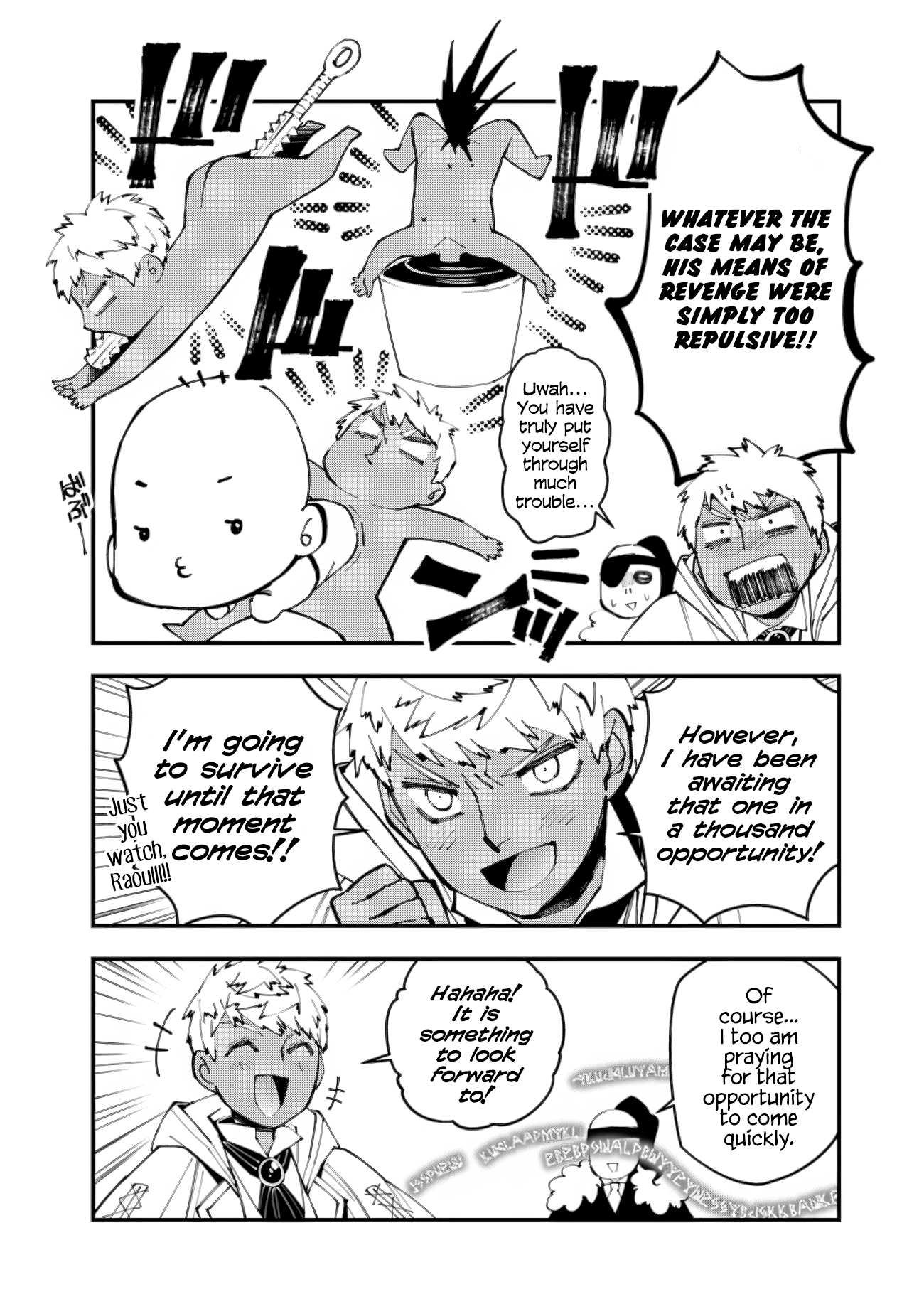 Fukushuu o Koinegau Saikyou Yuusha wa, Yami no Chikara de Senmetsu Musou Suru Chapter 54.1 - Page 2