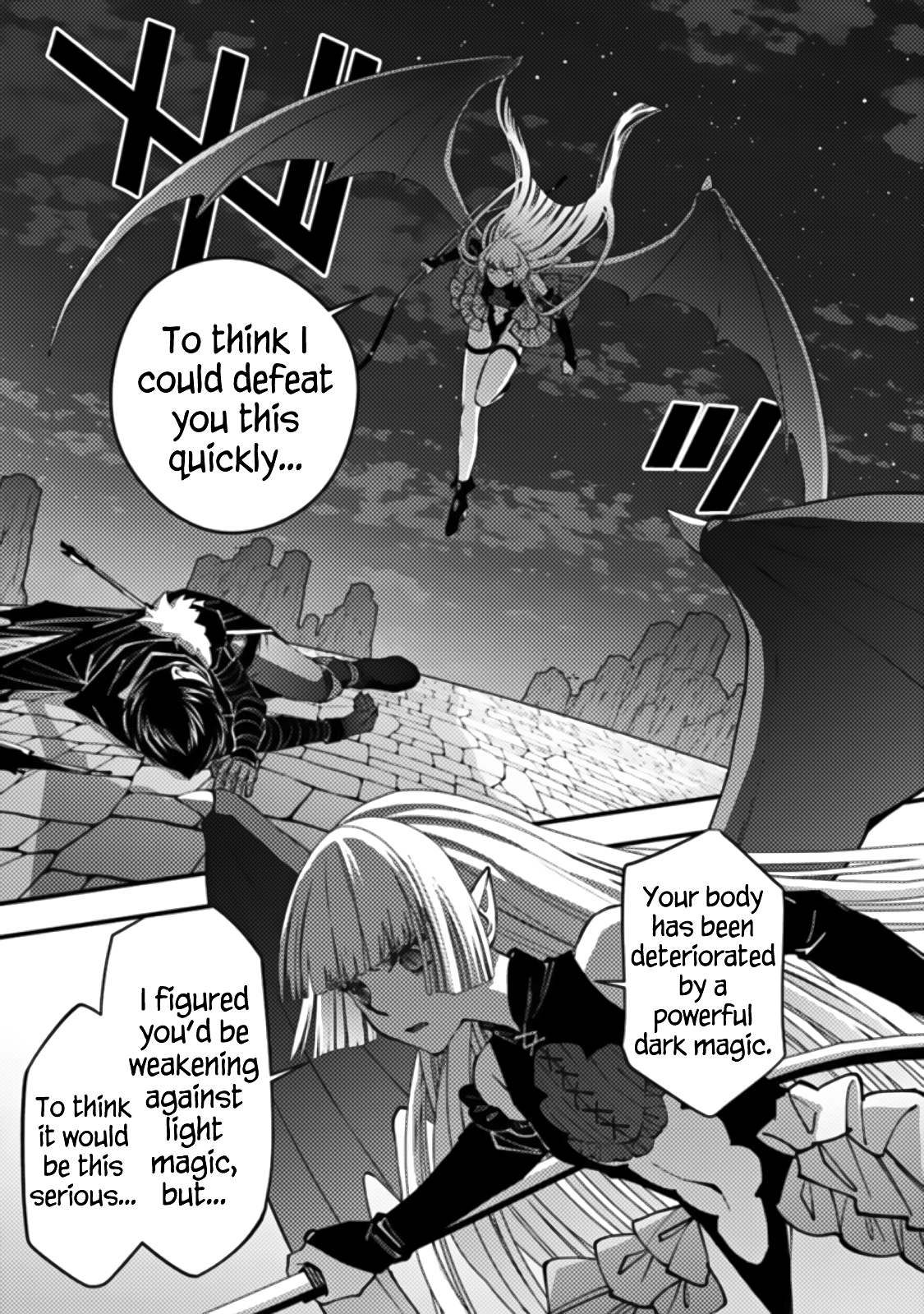 Fukushuu o Koinegau Saikyou Yuusha wa, Yami no Chikara de Senmetsu Musou Suru Chapter 60 - Page 12