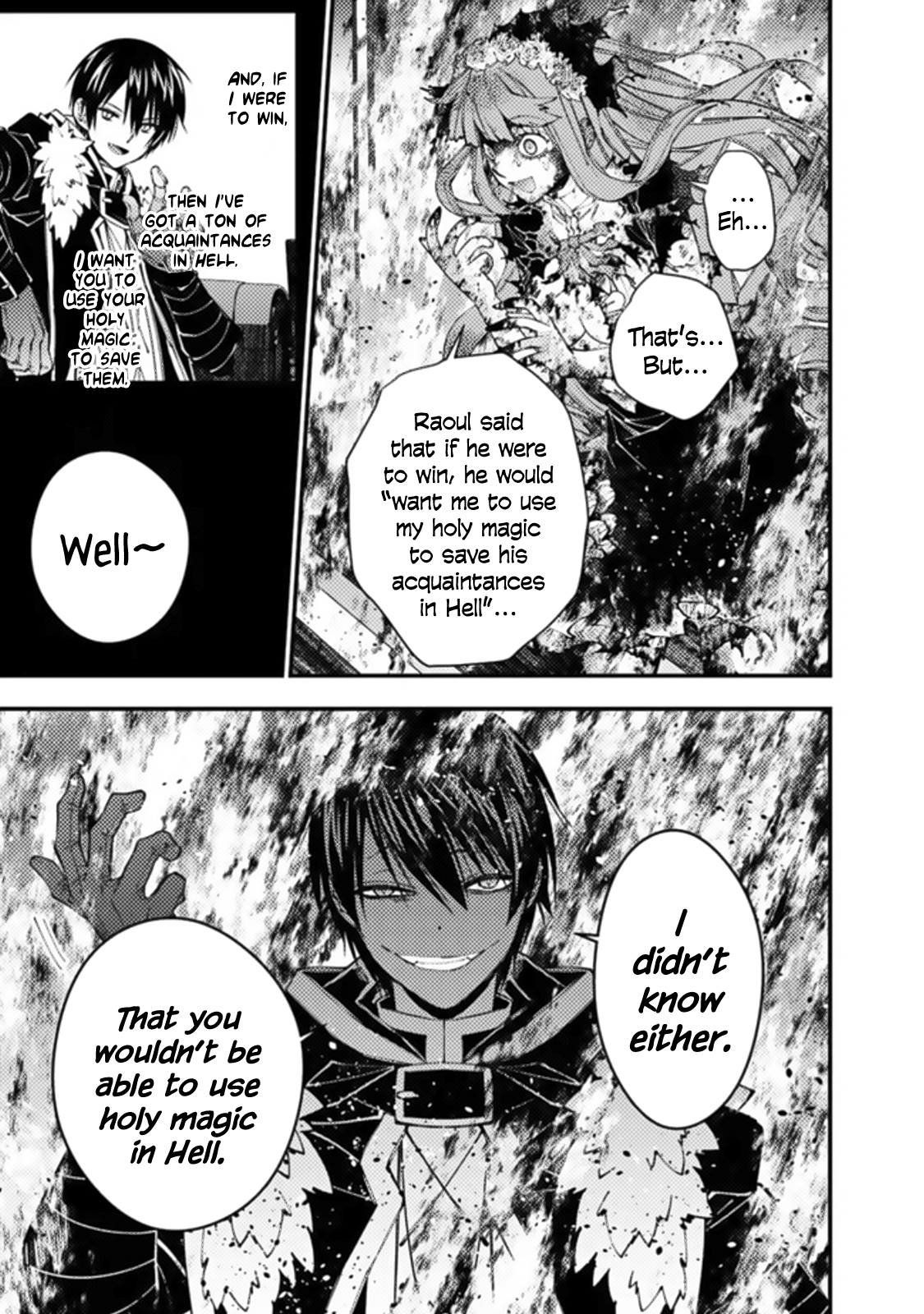 Fukushuu o Koinegau Saikyou Yuusha wa, Yami no Chikara de Senmetsu Musou Suru Chapter 65 - Page 3