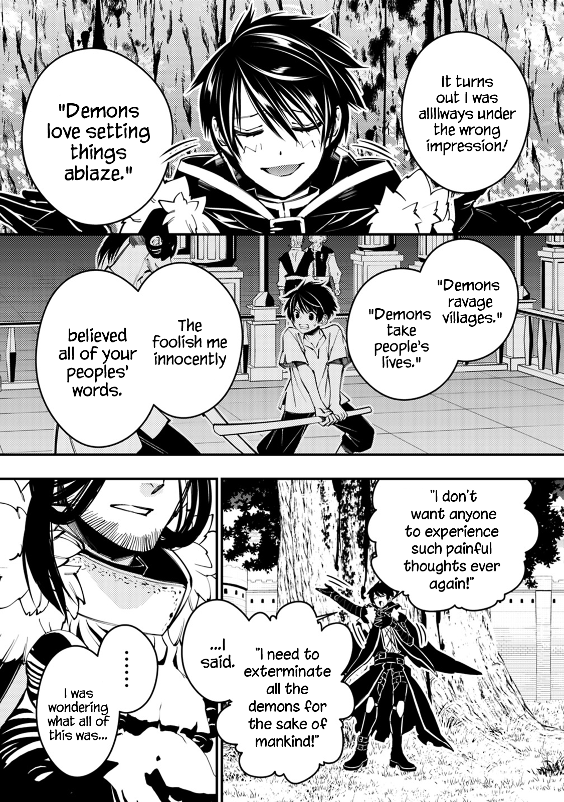 Fukushuu o Koinegau Saikyou Yuusha wa, Yami no Chikara de Senmetsu Musou Suru Chapter 9 - Page 9