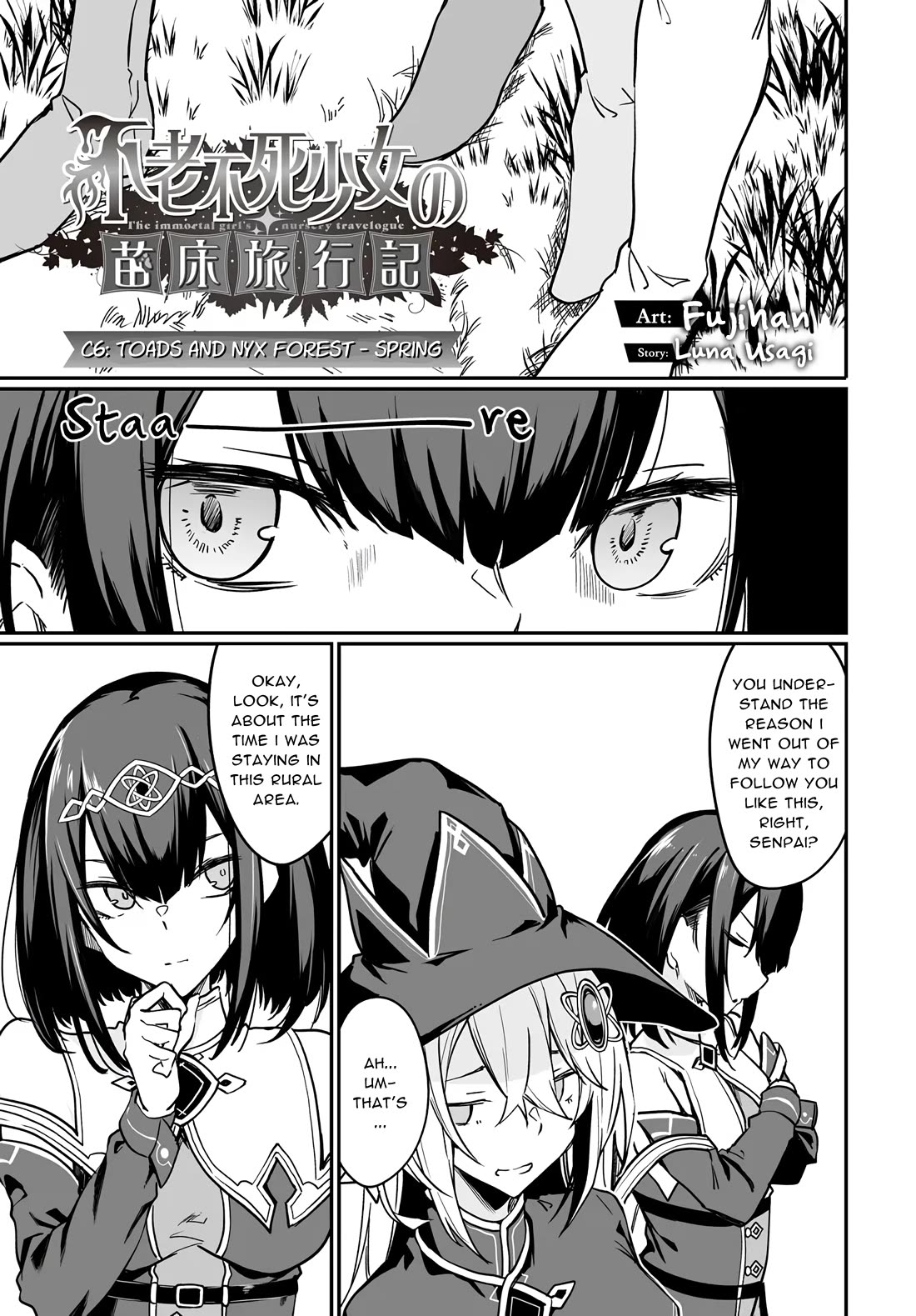 Furoufushi Shoujo no Naedoko Ryokouki Chapter 6.1 - Page 0