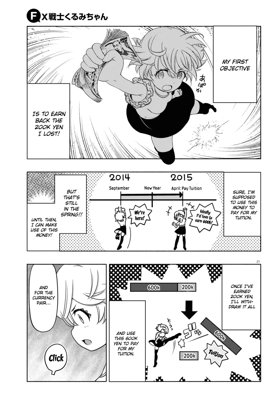 FX Fighter Kurumi-chan Chapter 12 - Page 21