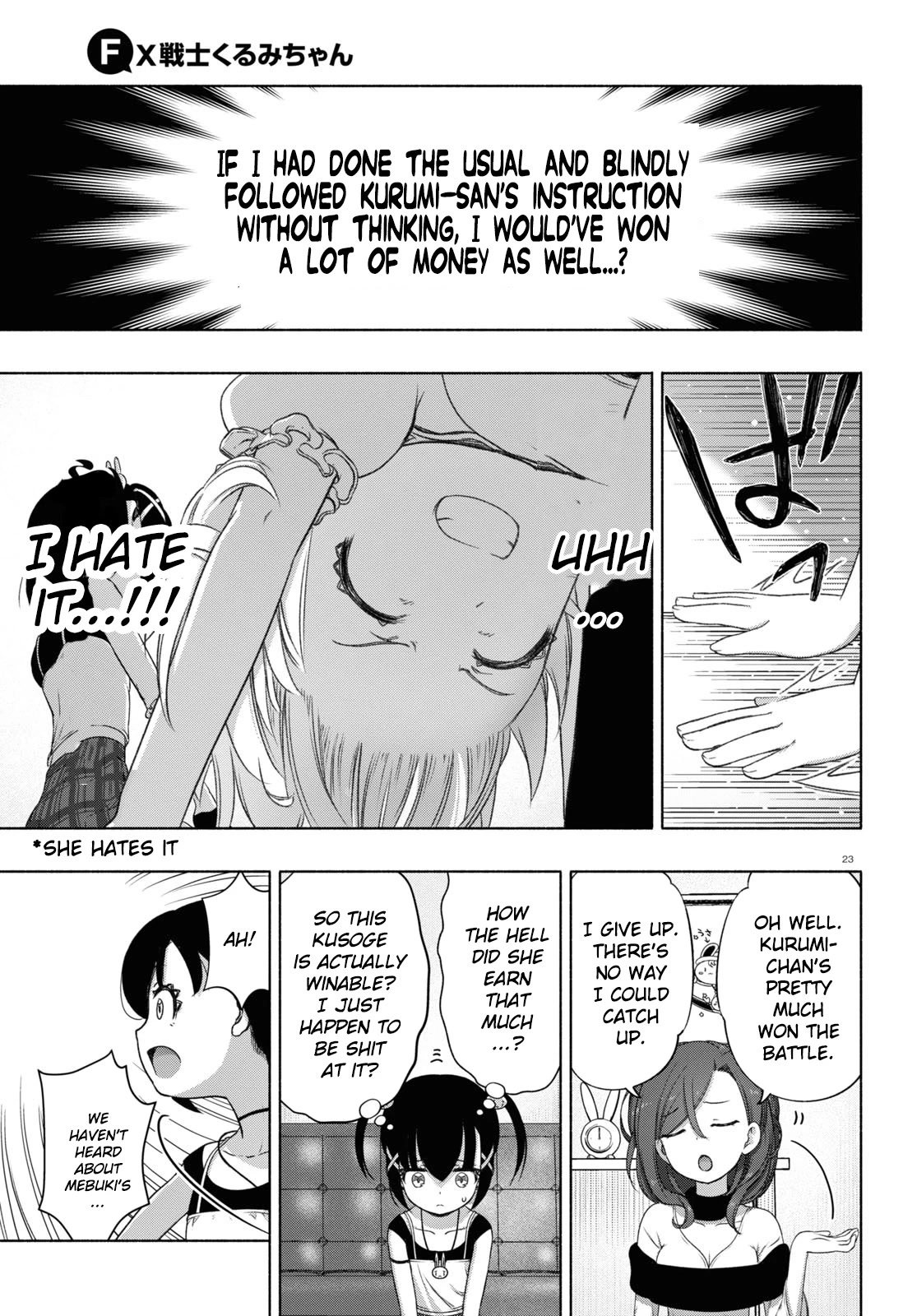 FX Fighter Kurumi-chan Chapter 13 - Page 23