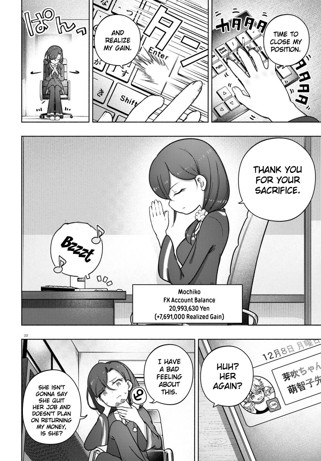 FX Fighter Kurumi-chan Chapter 27 - Page 22