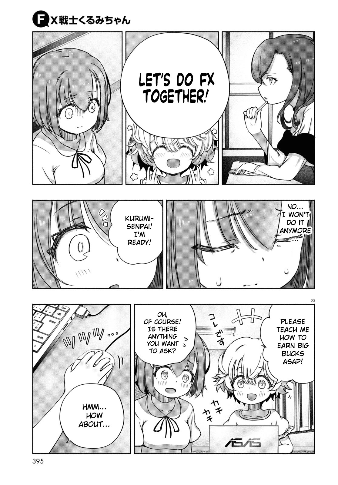 FX Fighter Kurumi-chan Chapter 7 - Page 23