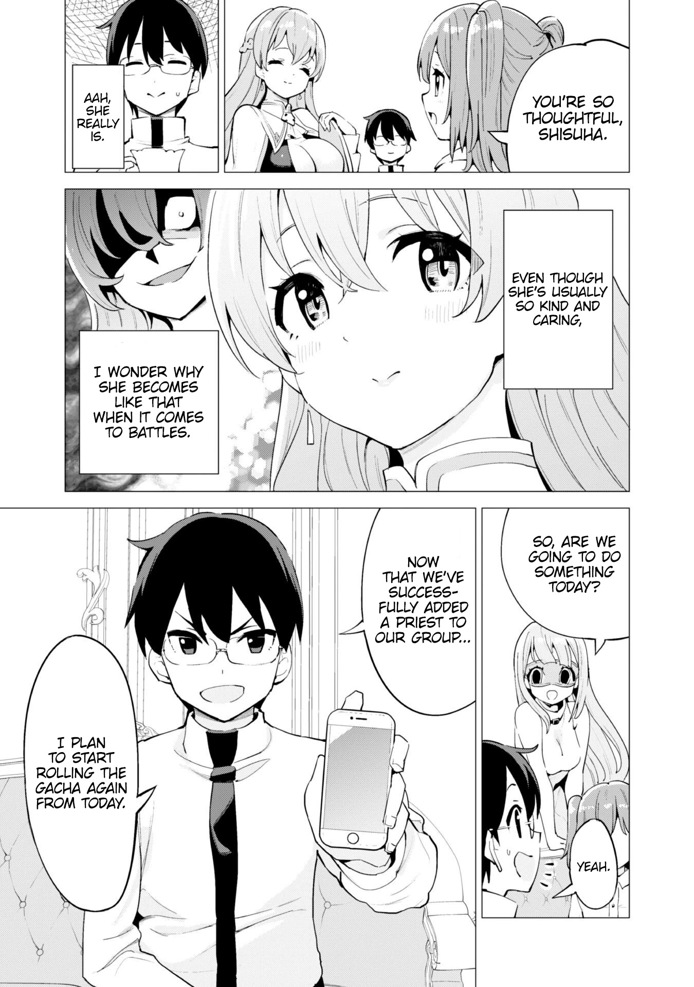 Gacha wo Mawashite Nakama wo Fuyasu Saikyou no Bishoujo Gundan wo Tsukuriagero Chapter 23 - Page 3