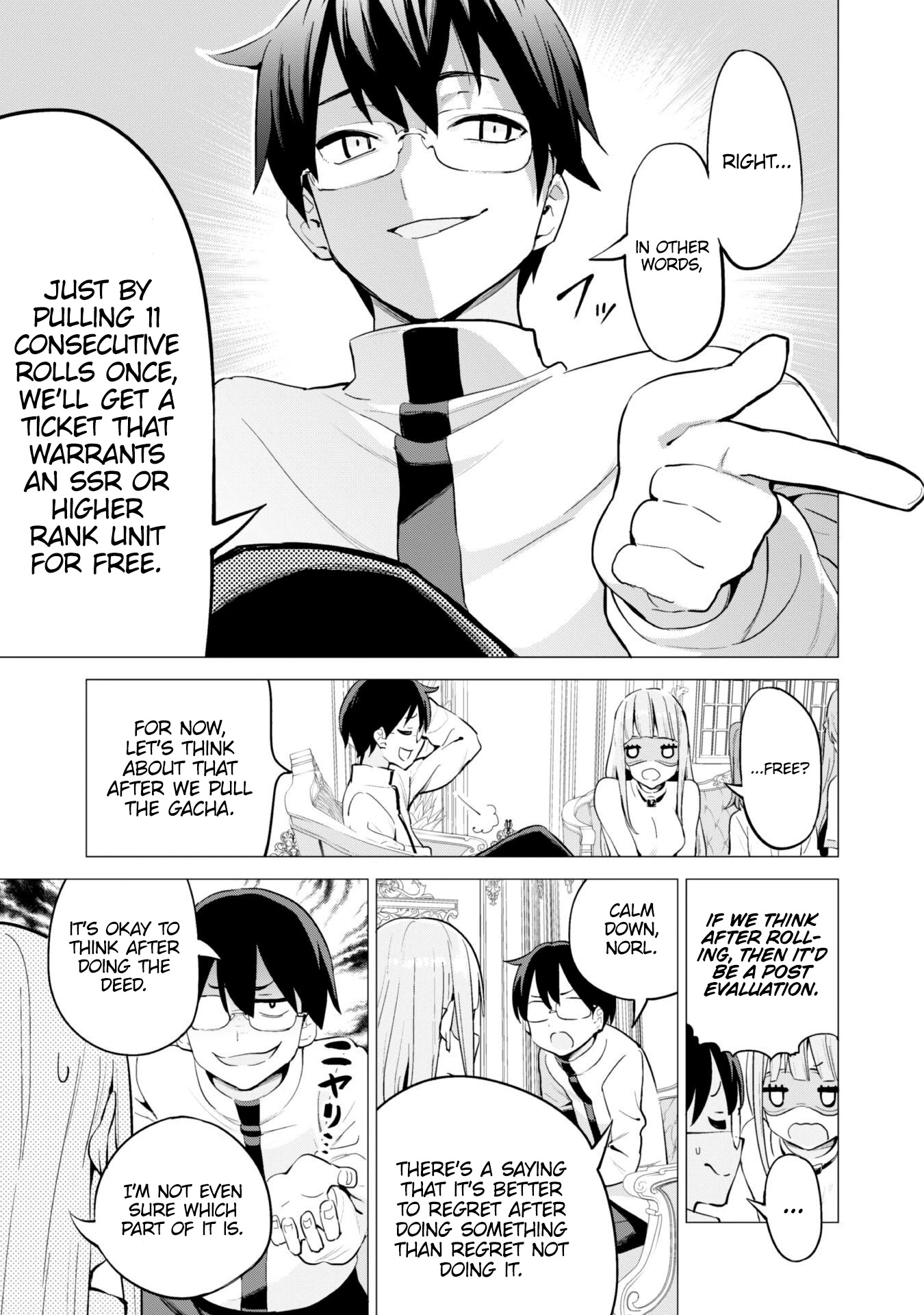 Gacha wo Mawashite Nakama wo Fuyasu Saikyou no Bishoujo Gundan wo Tsukuriagero Chapter 23 - Page 5