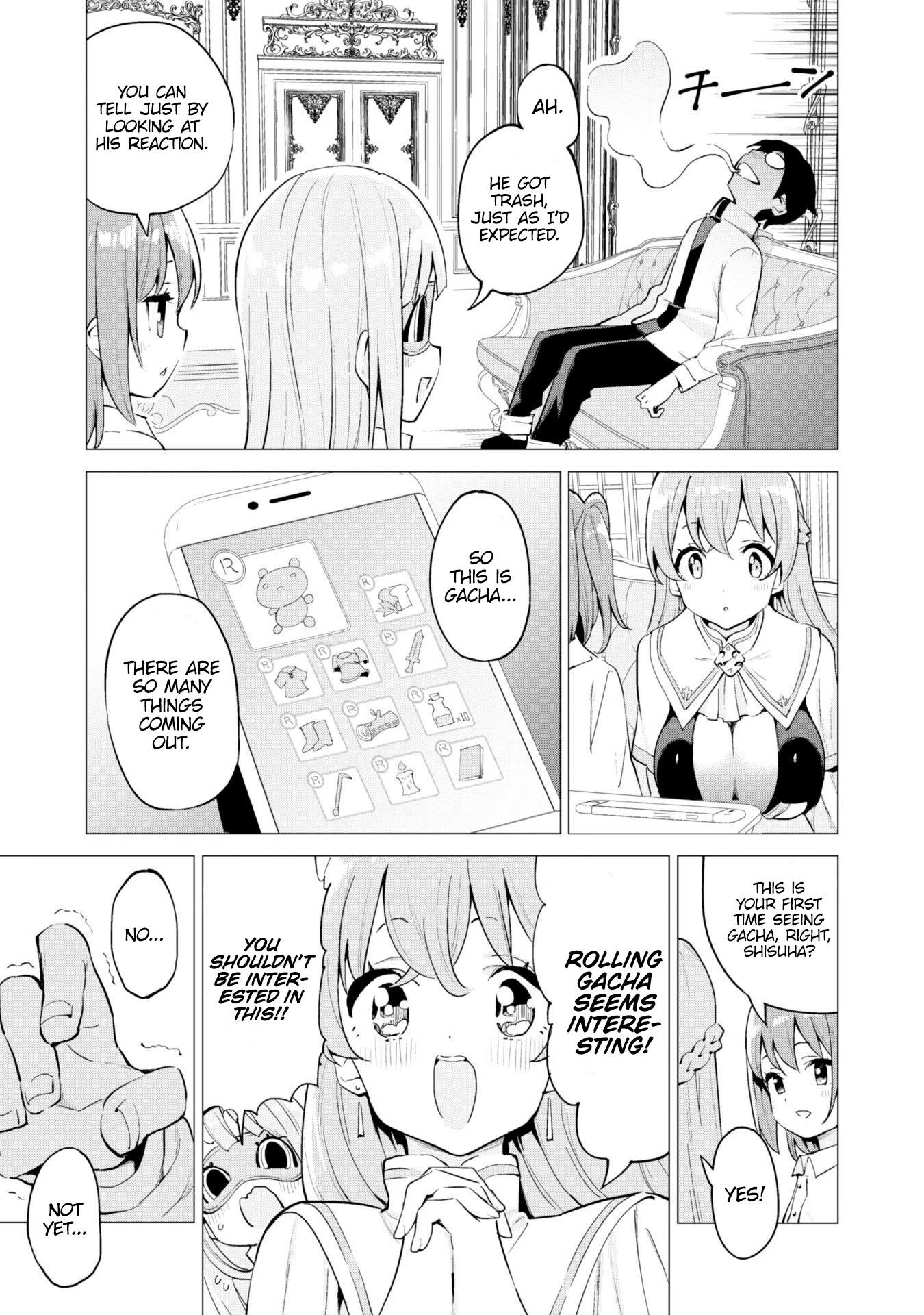 Gacha wo Mawashite Nakama wo Fuyasu Saikyou no Bishoujo Gundan wo Tsukuriagero Chapter 23 - Page 7