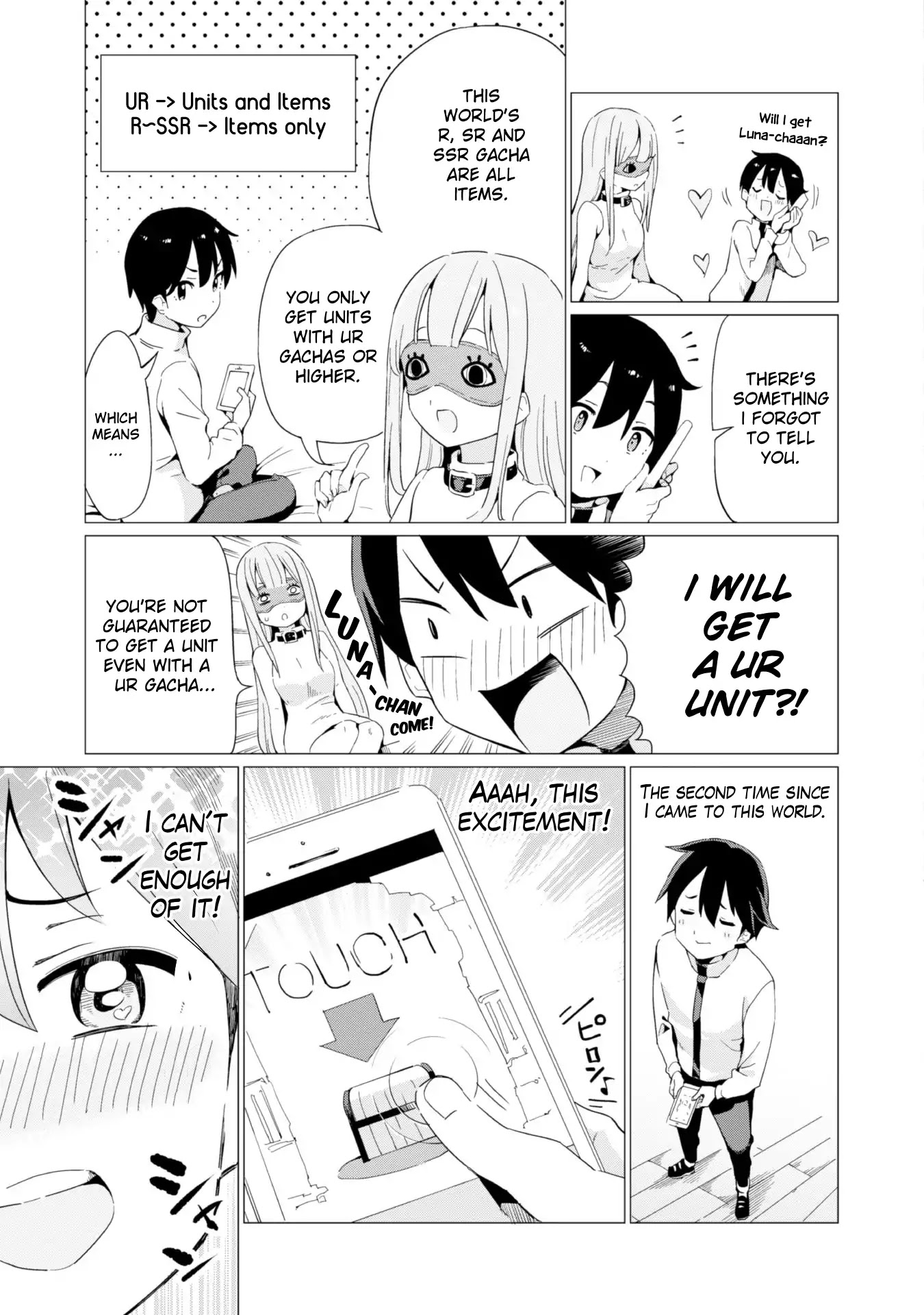 Gacha wo Mawashite Nakama wo Fuyasu Saikyou no Bishoujo Gundan wo Tsukuriagero Chapter 4 - Page 5