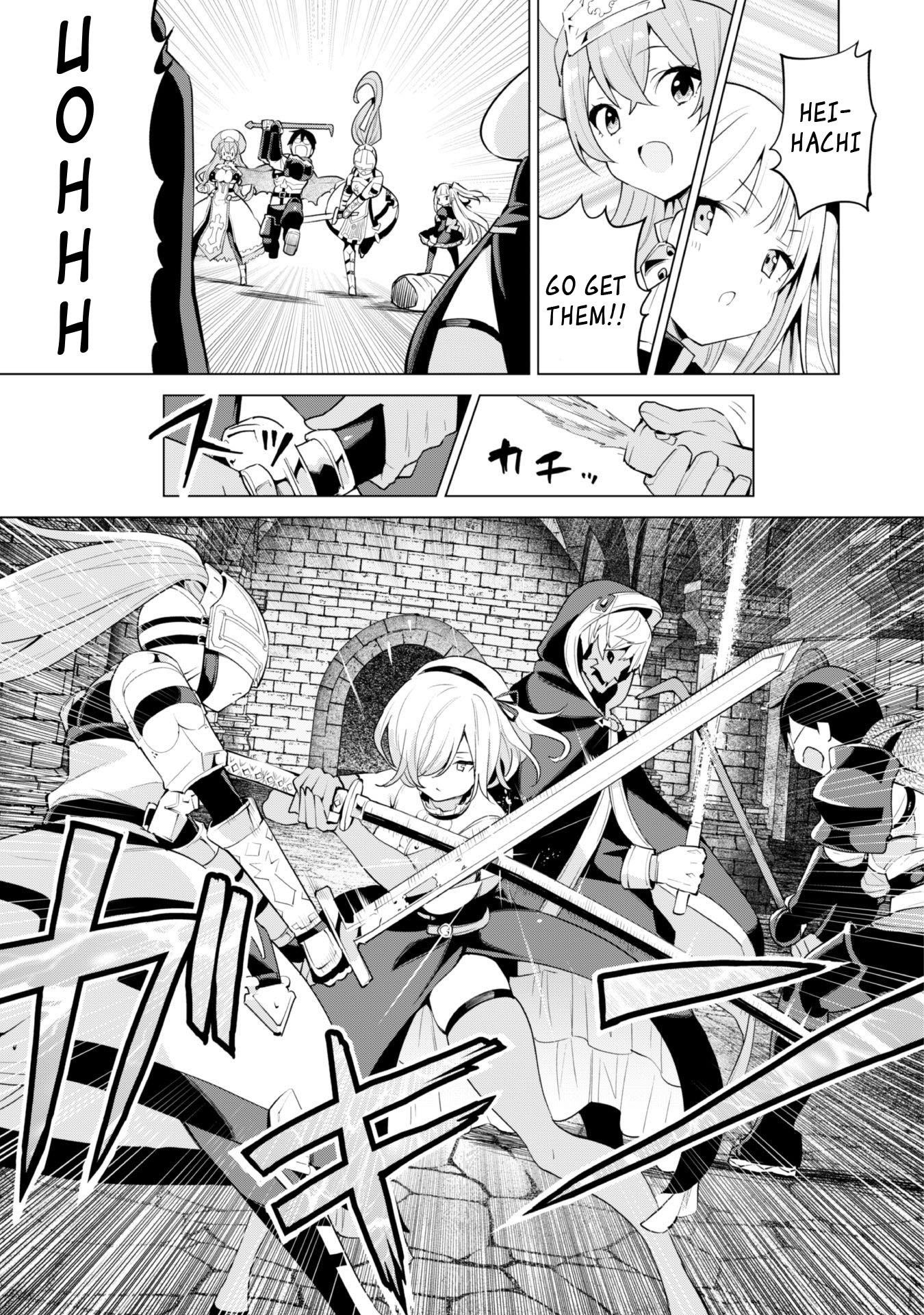 Gacha wo Mawashite Nakama wo Fuyasu Saikyou no Bishoujo Gundan wo Tsukuriagero Chapter 42 - Page 9