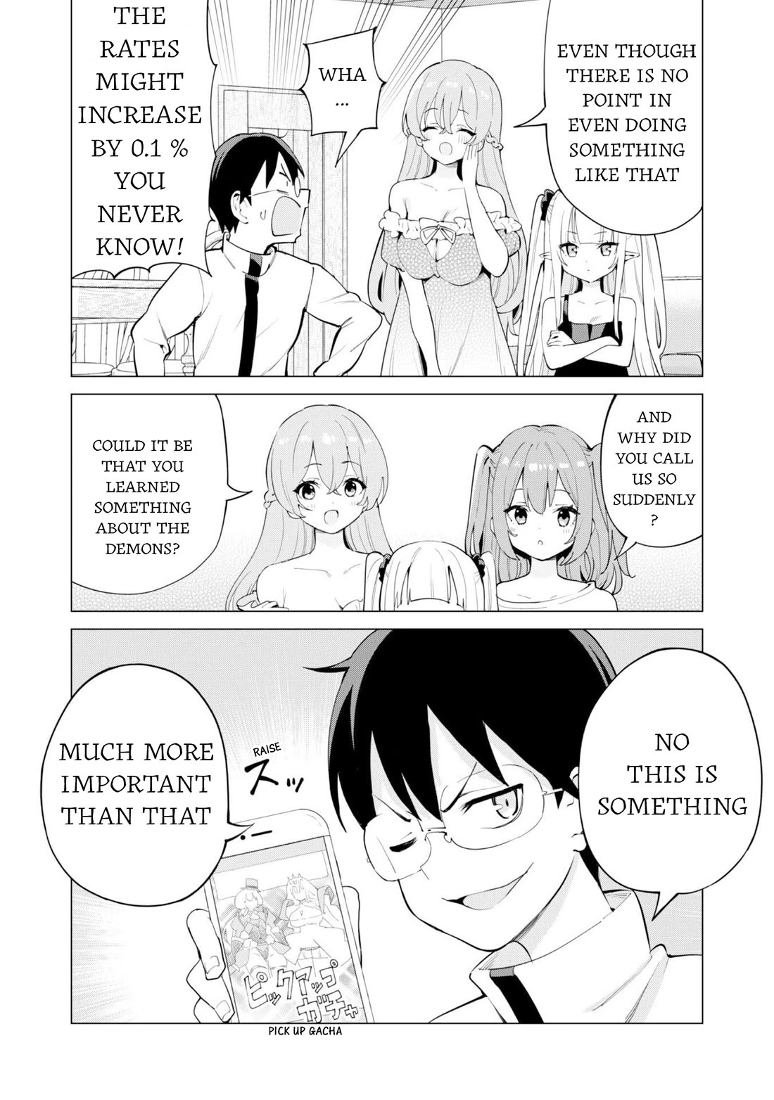 Gacha wo Mawashite Nakama wo Fuyasu Saikyou no Bishoujo Gundan wo Tsukuriagero Chapter 74 - Page 3