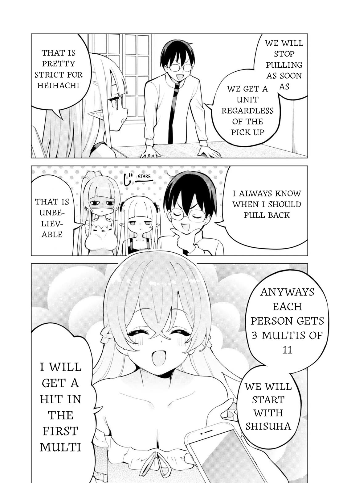 Gacha wo Mawashite Nakama wo Fuyasu Saikyou no Bishoujo Gundan wo Tsukuriagero Chapter 74 - Page 7