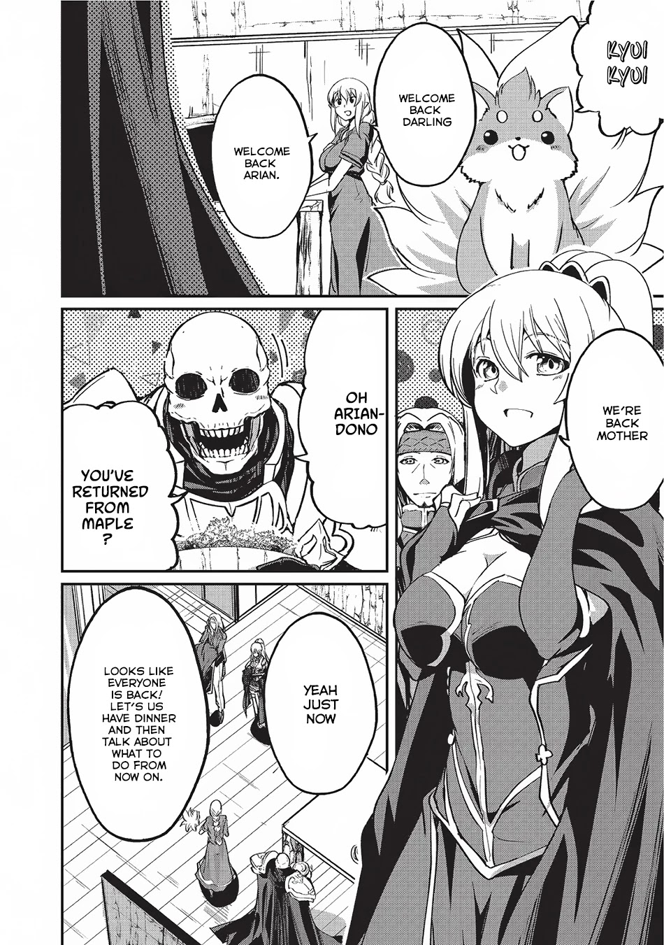 Gaikotsu Kishi-sama, Tadaima Isekai e Odekake-chuu Chapter 10 - Page 12