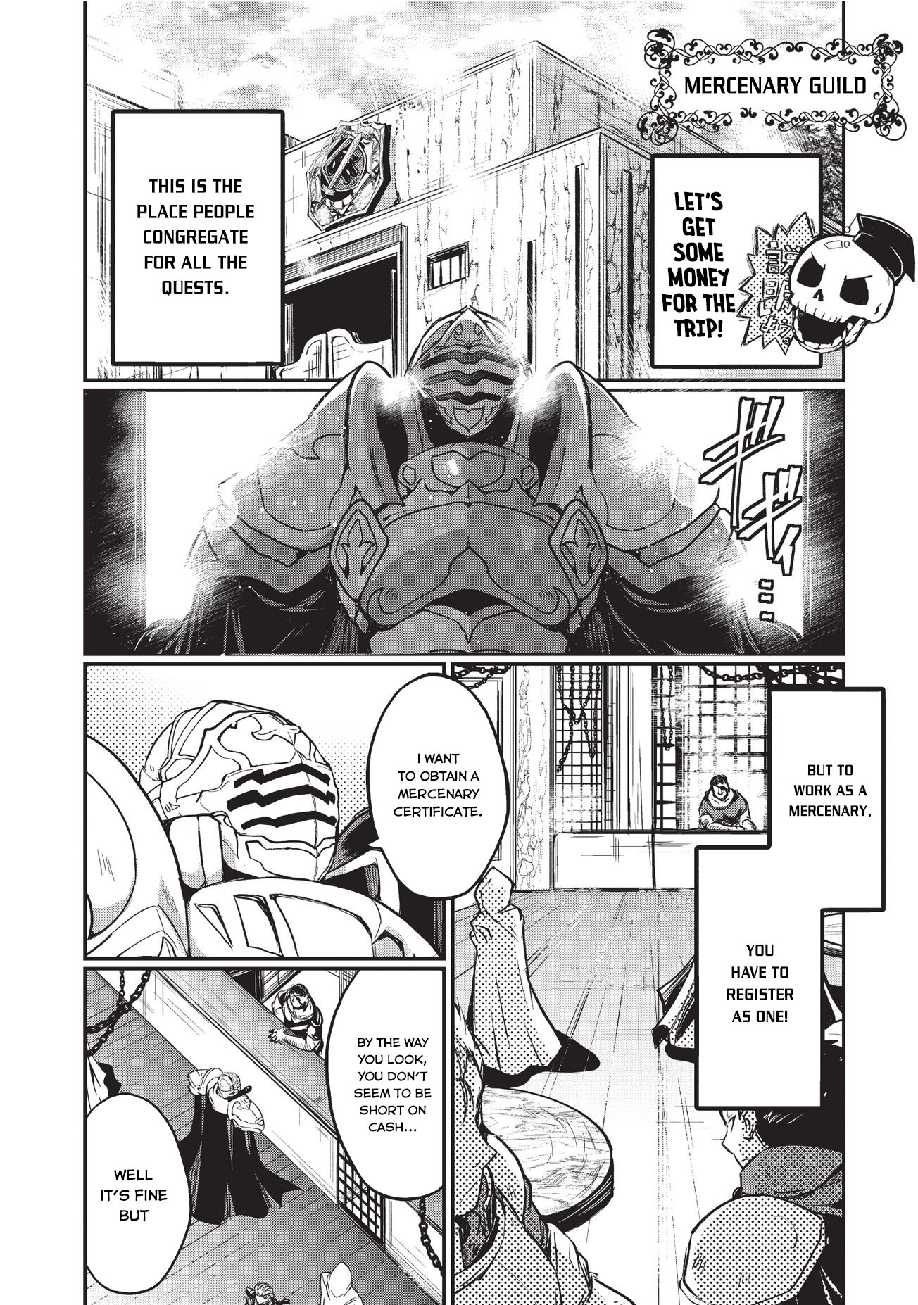 Gaikotsu Kishi-sama, Tadaima Isekai e Odekake-chuu Chapter 2 - Page 7